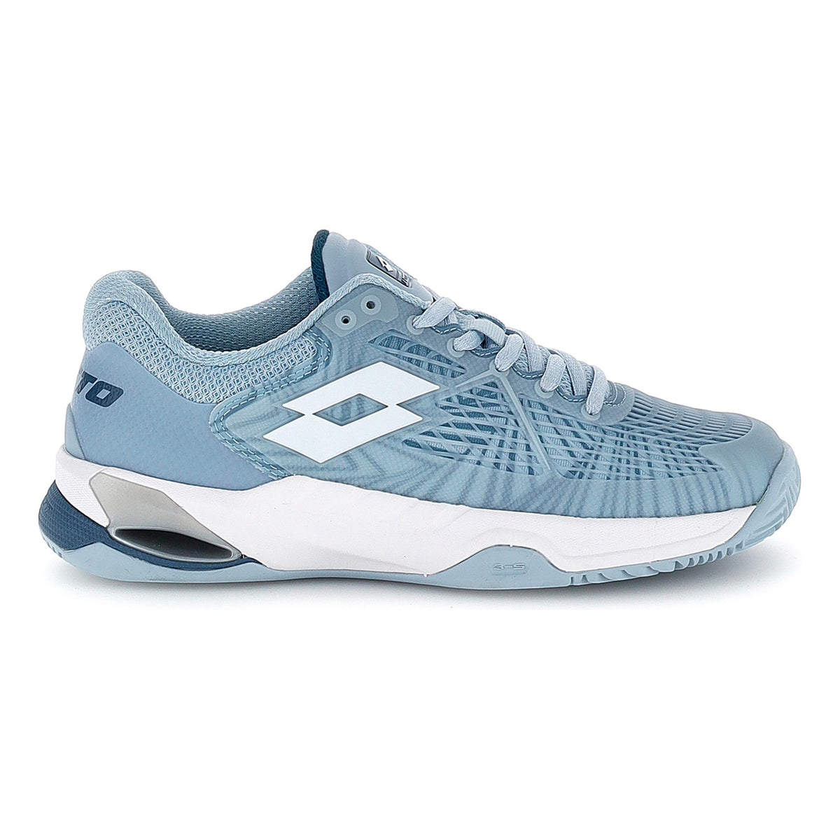 Lotto Mirage 100 II Clay court shoe Women - light blue, white