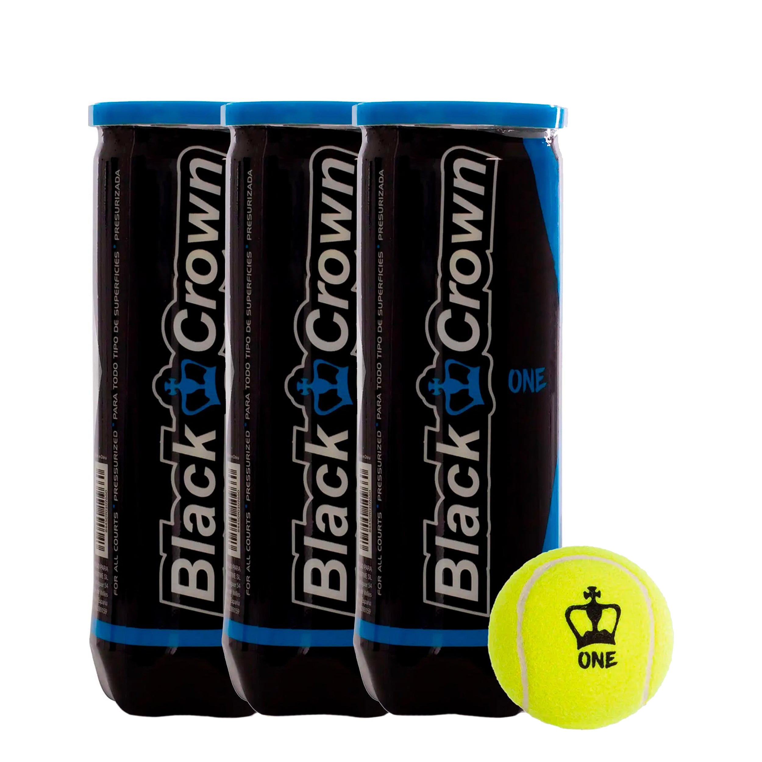 Black Crown 3x Ball 3 Tube One