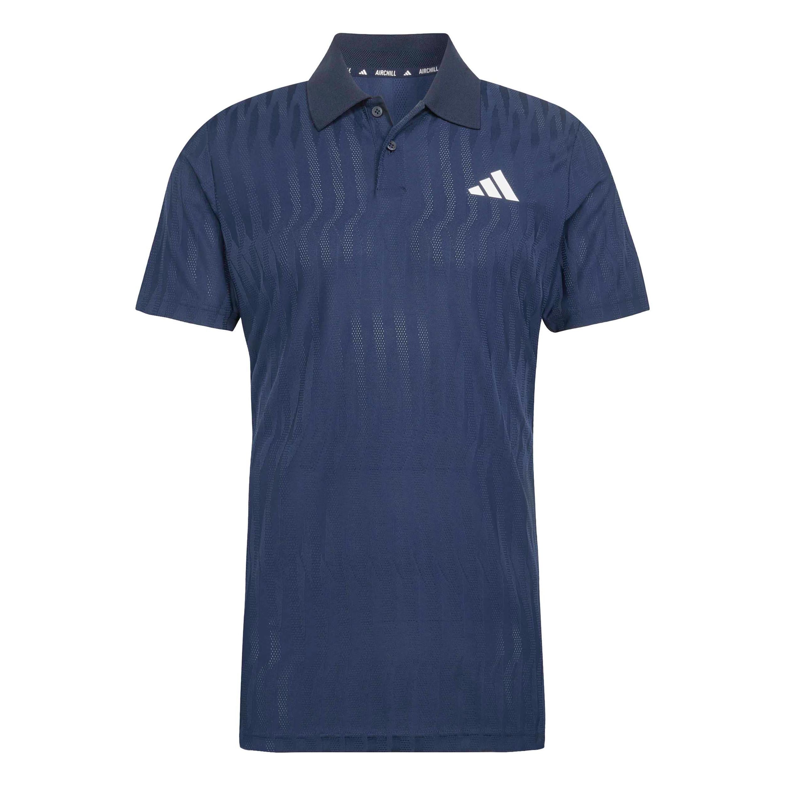 adidas Freelift Polo Men - dark blue, white