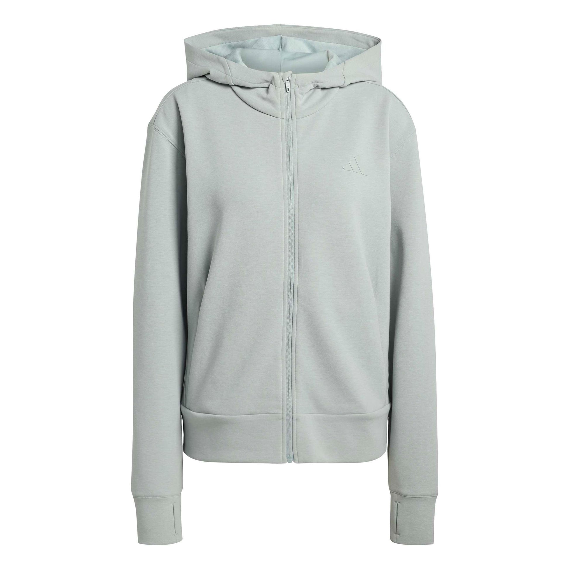 adidas D4T Zip Hoodie Women - sage