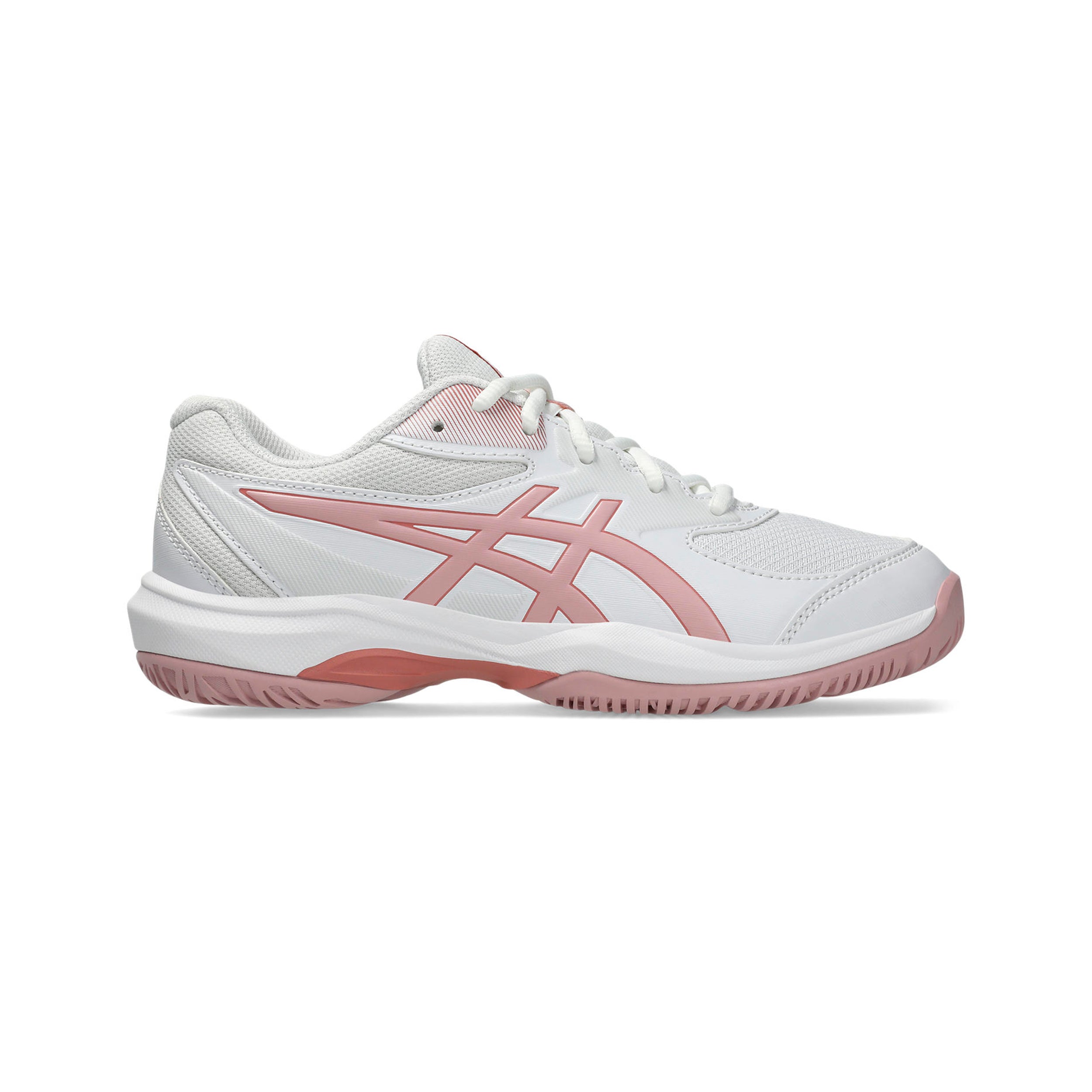 ASICS Gel-Game 10 GS All court shoe Kids - white, antique pink