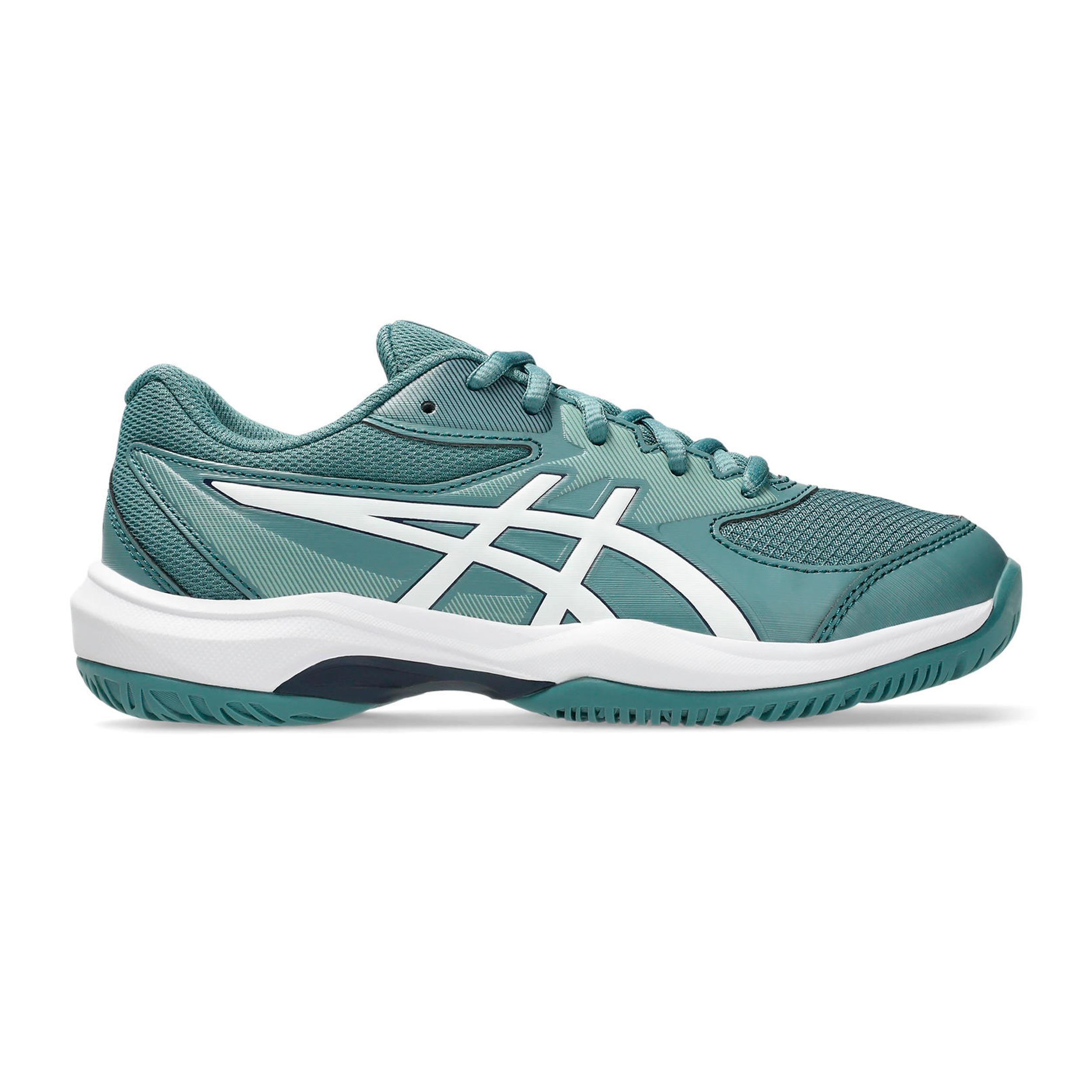 ASICS Gel-Game 10 GS All court shoe Kids - petrol, white