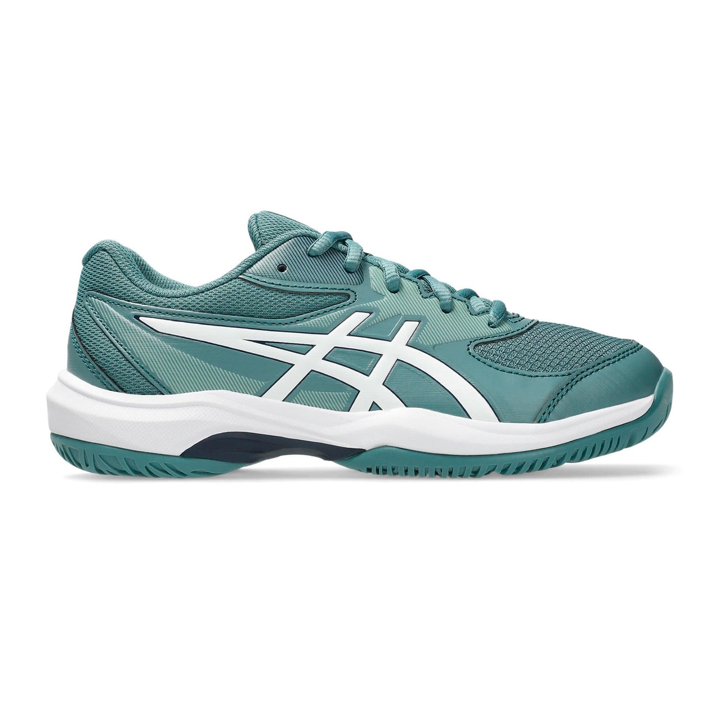 ASICS Gel-Game 10 GS All court shoe Kids - petrol, white