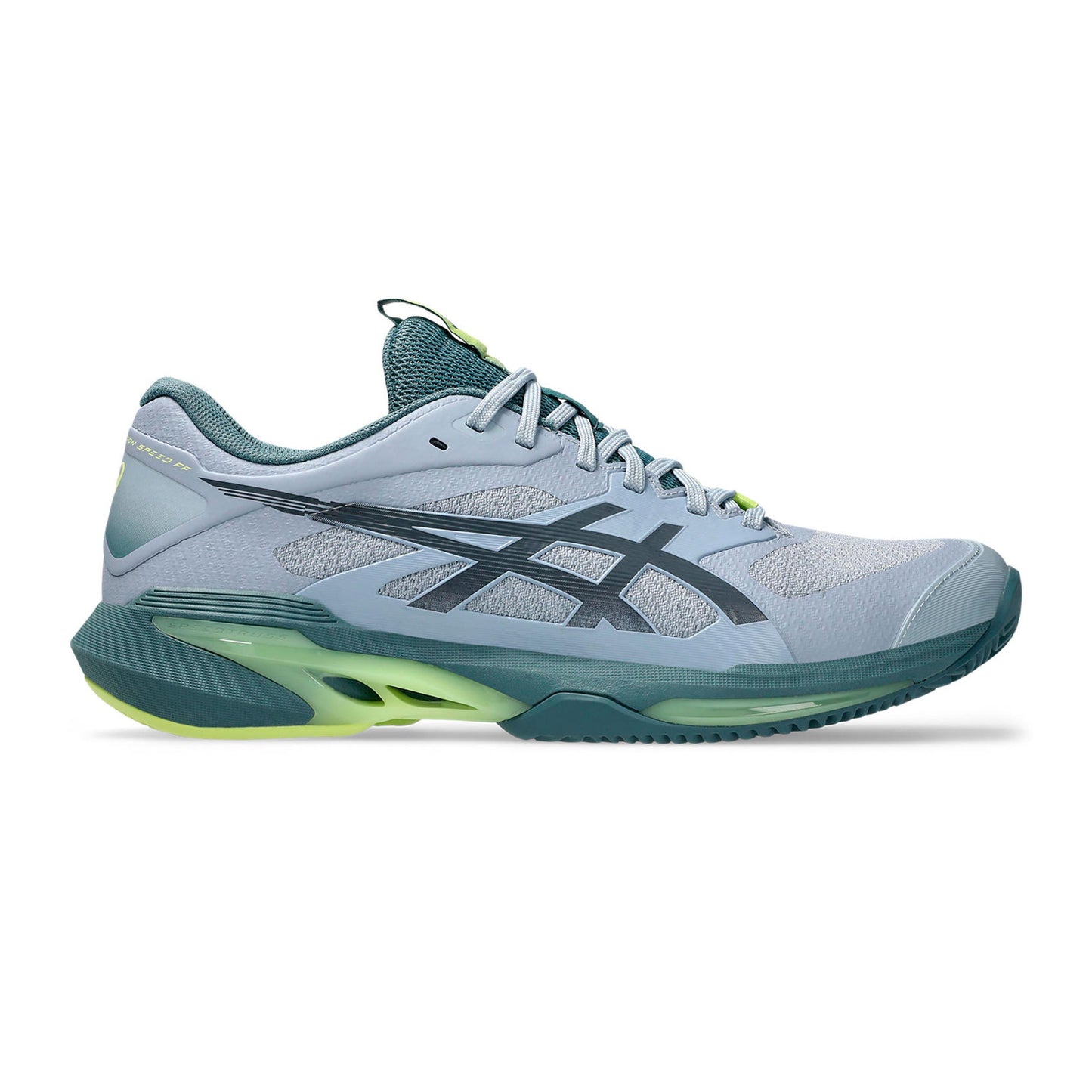 ASICS Solution Speed FF 4 Clay court shoe Men - grey, lime