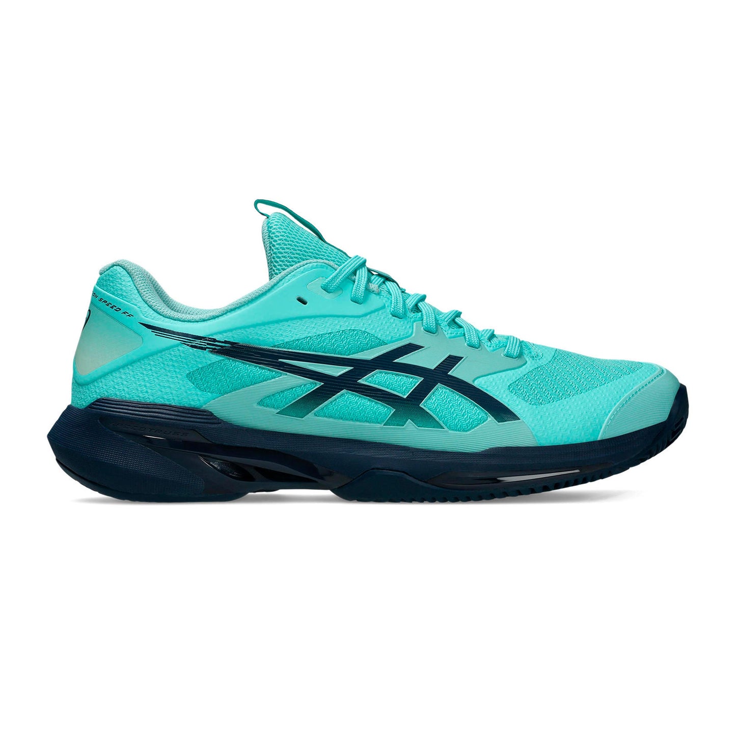 ASICS Solution Speed FF 4 Clay court shoe Men - mint, dark blue