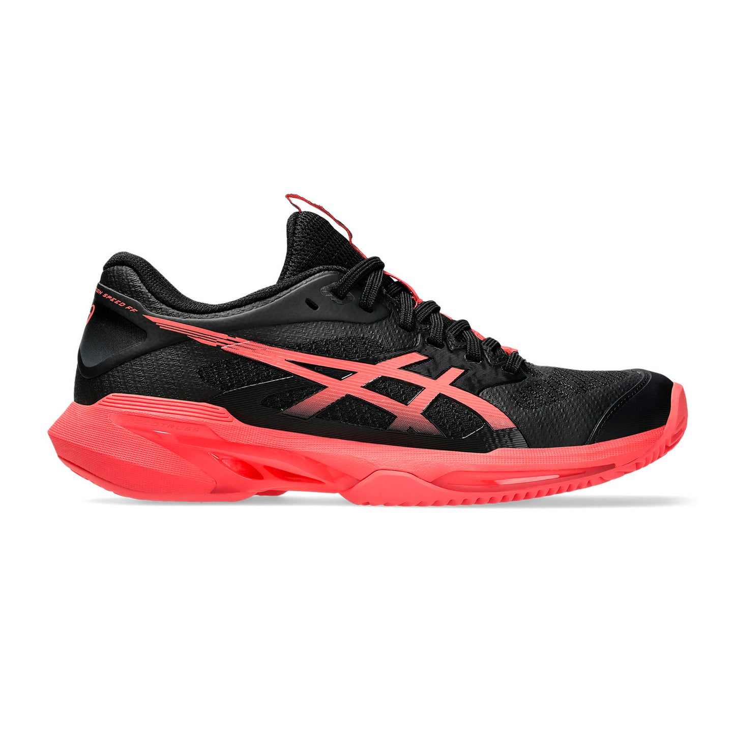 ASICS Solution Speed FF 4 Clay court shoe Women - black, neon pink
