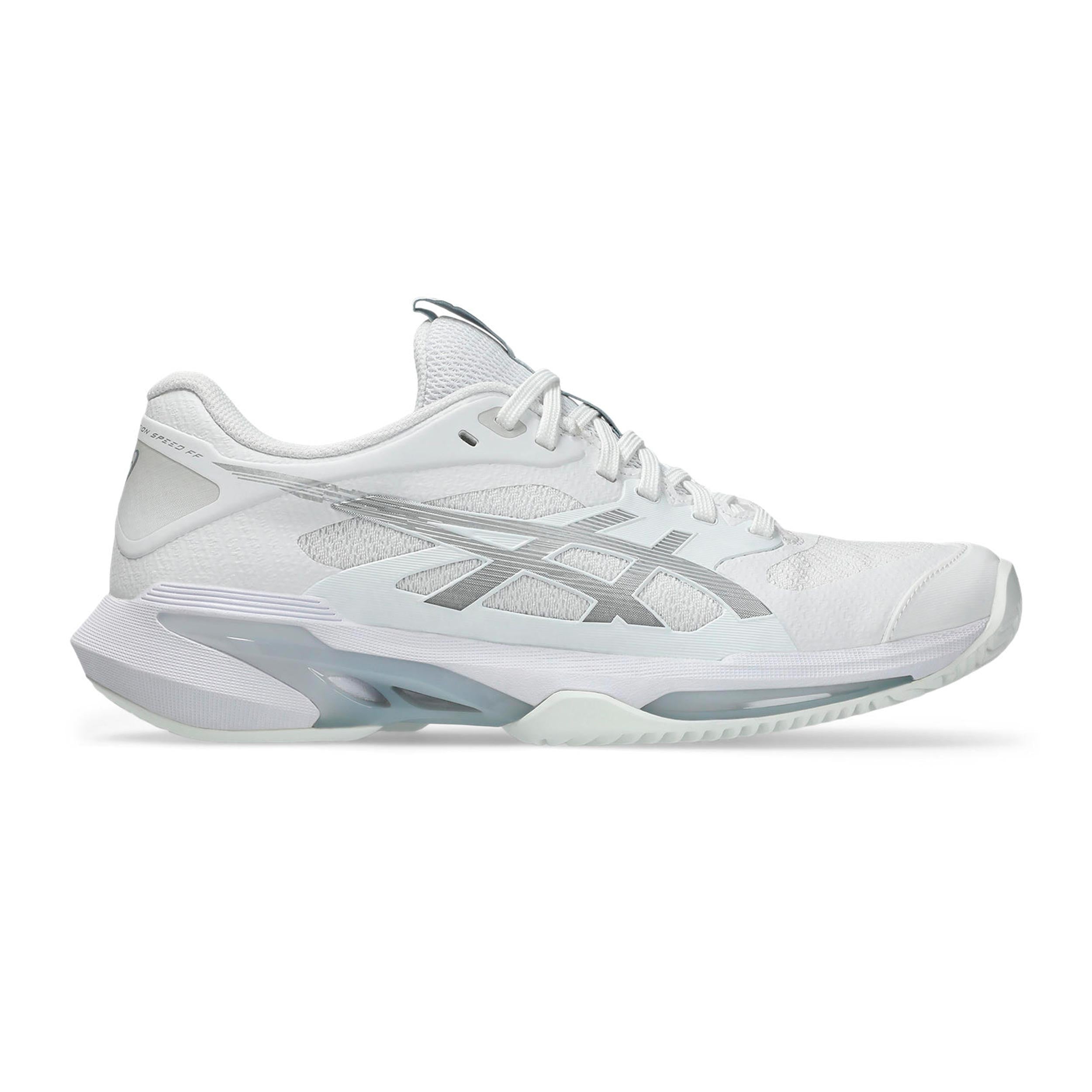 ASICS Solution Speed FF 4 Clay court shoe Women - white, silver