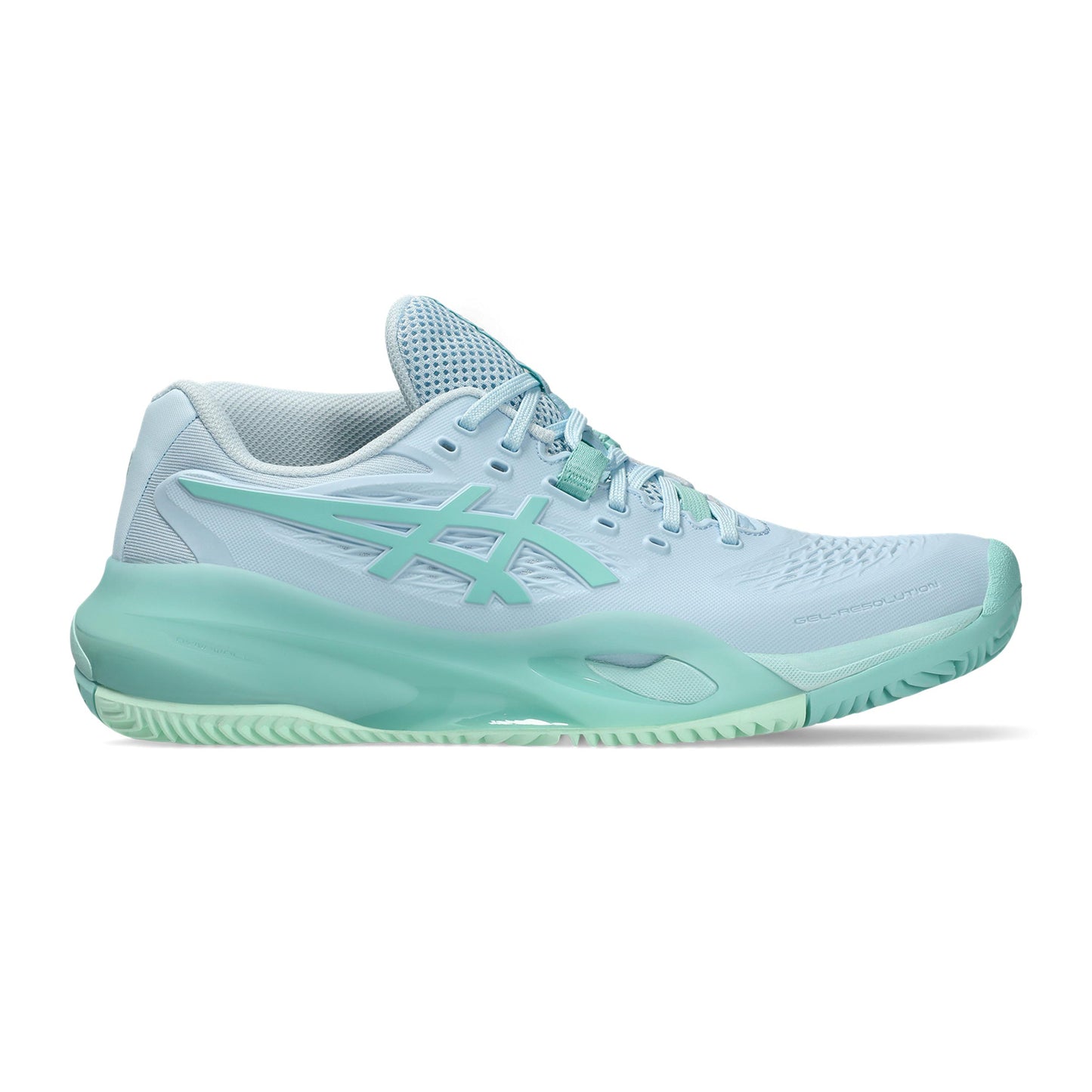ASICS Gel-Resolution X Clay court shoe Women - light blue, mint