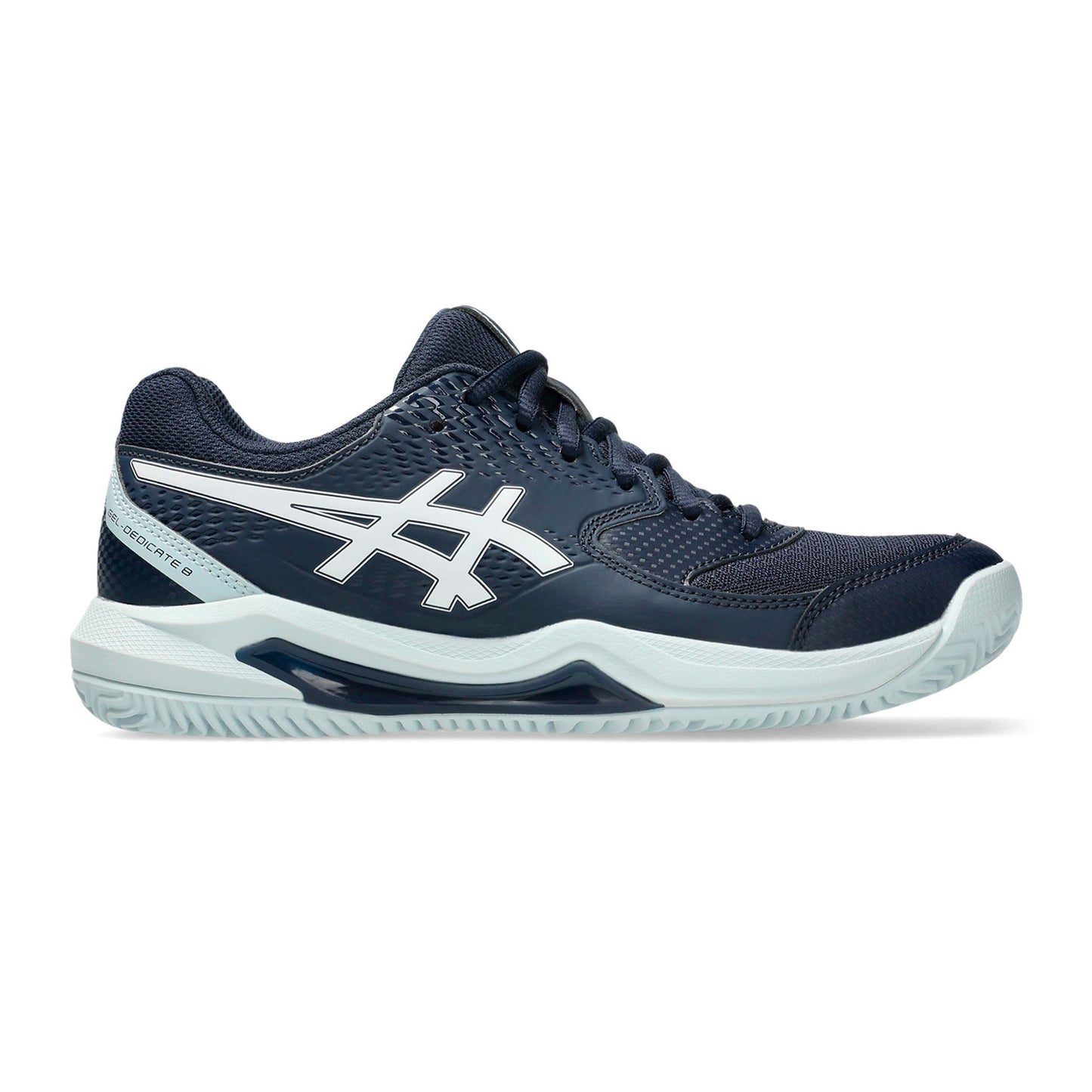 ASICS Gel-Dedicate 8 Clay court shoe Women - dark blue, white