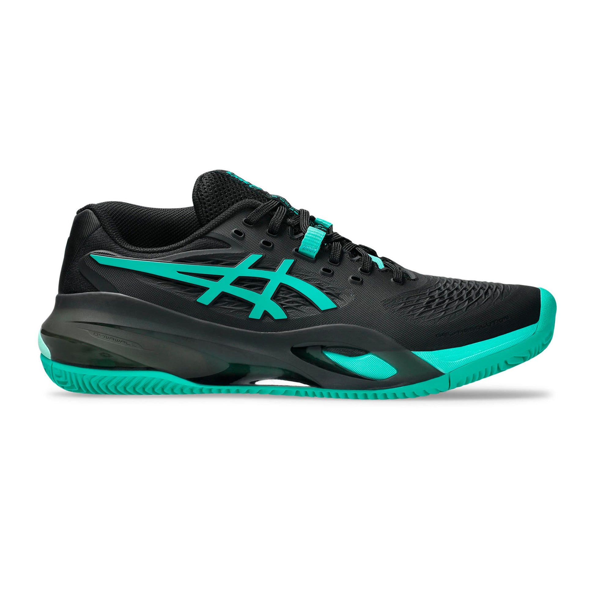 ASICS Gel-Resolution X Clay court shoe Men - black, turquoise