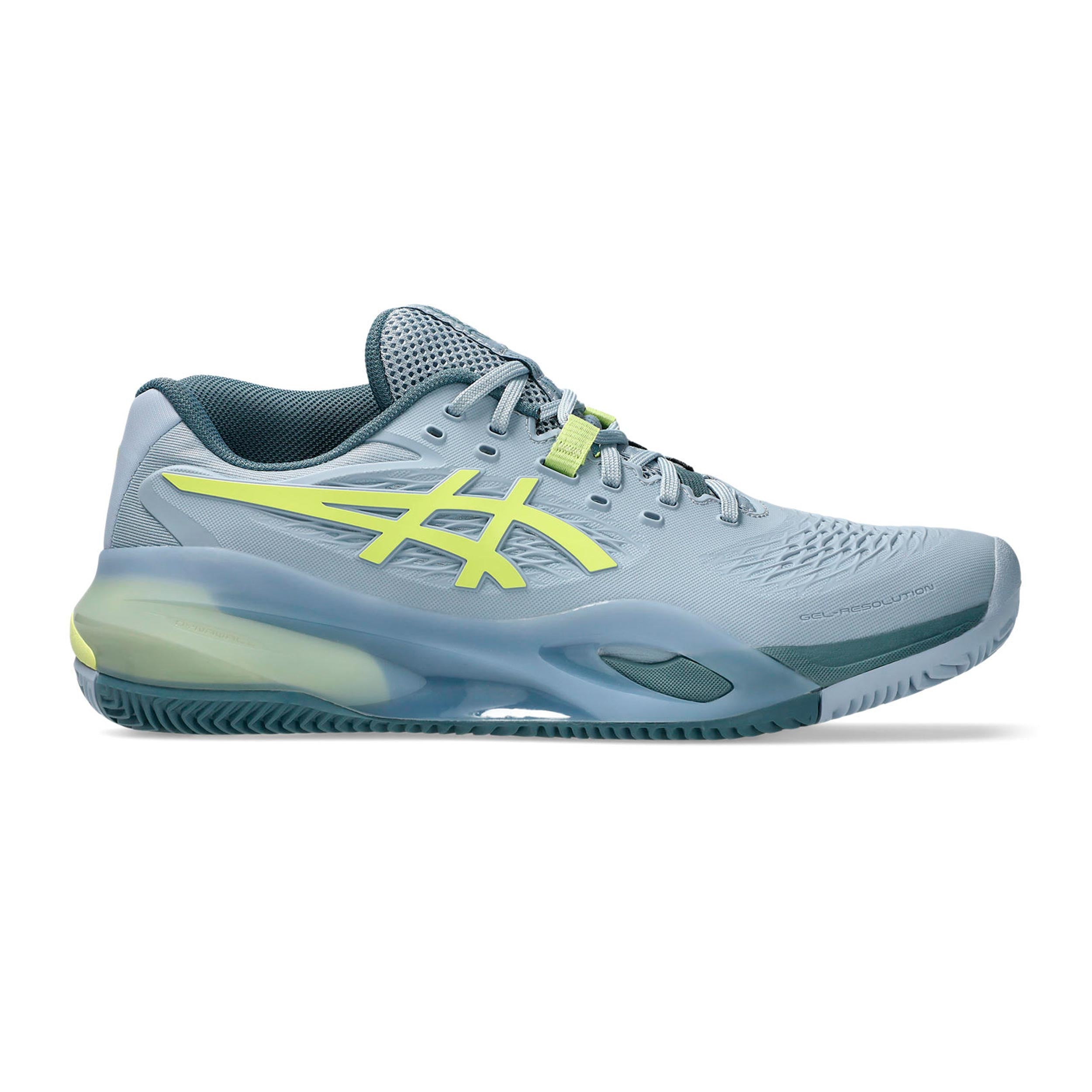 Gel-Resolution X Clay court shoe Men - grey, green | Padel-Point