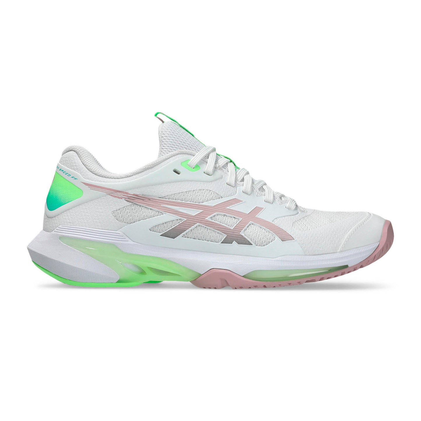 ASICS Solution Speed FF 4 All court shoe Women - white, pink