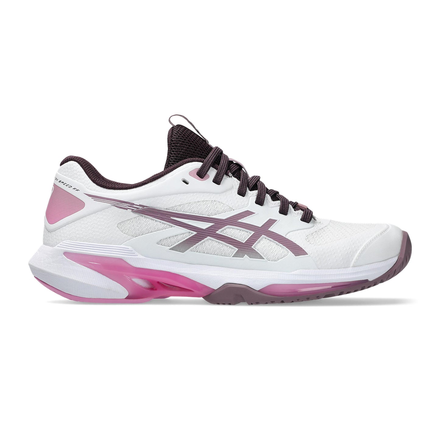 ASICS Solution Speed FF 4 All court shoe Women - white, pastel pink