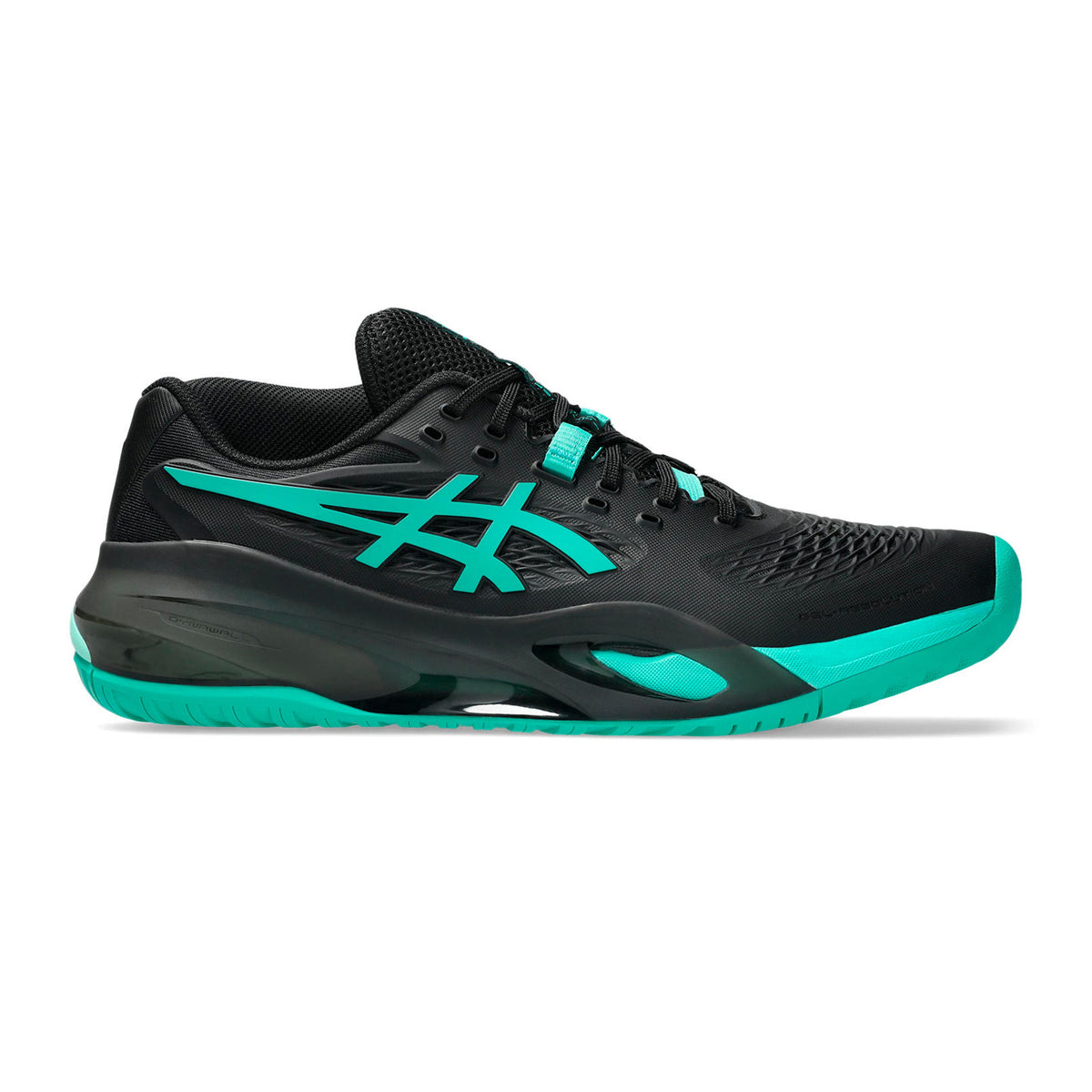 ASICS Gel-Resolution X All court shoe Men - black, turquoise