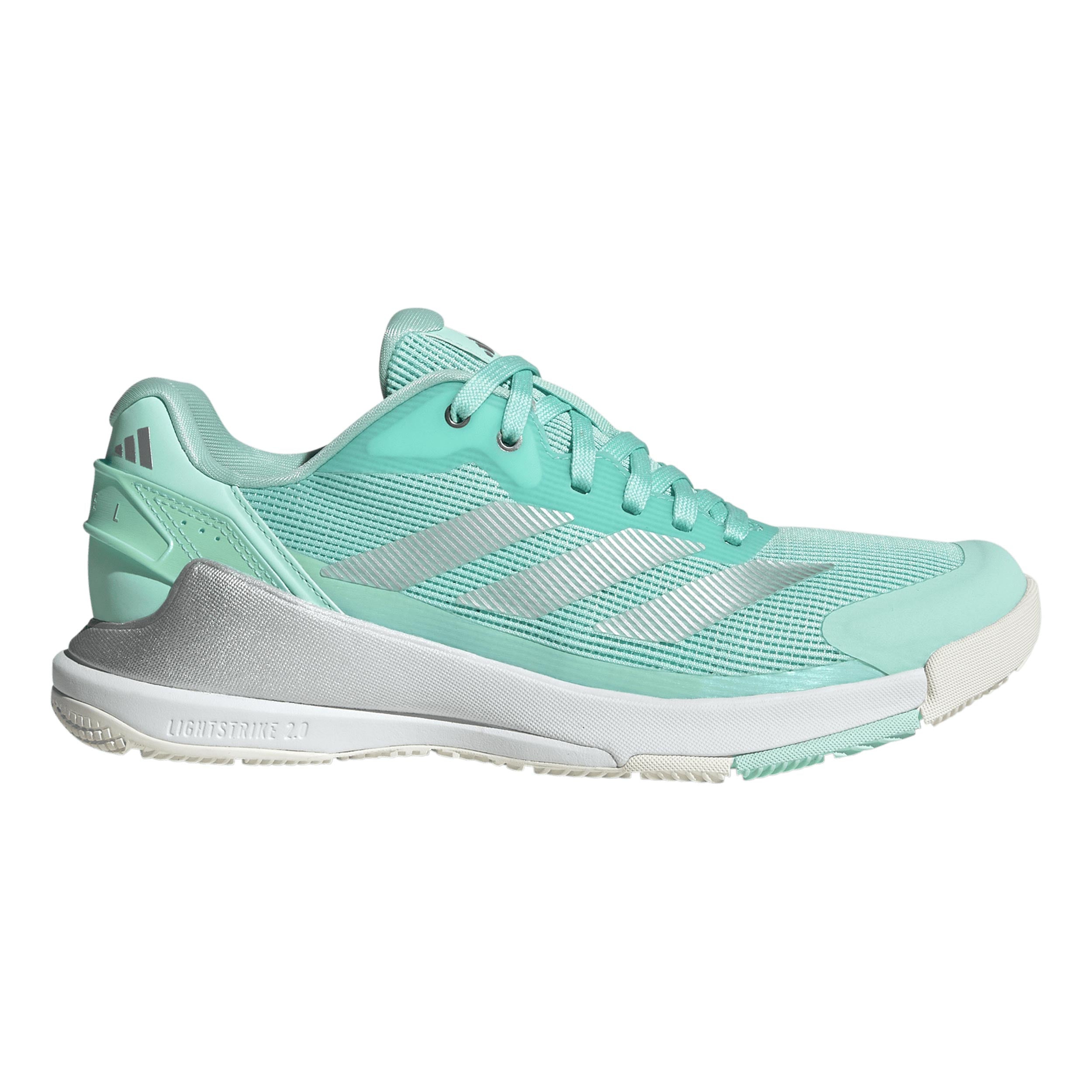 adidas Crazyquick LS Padel shoe Women - mint, silver
