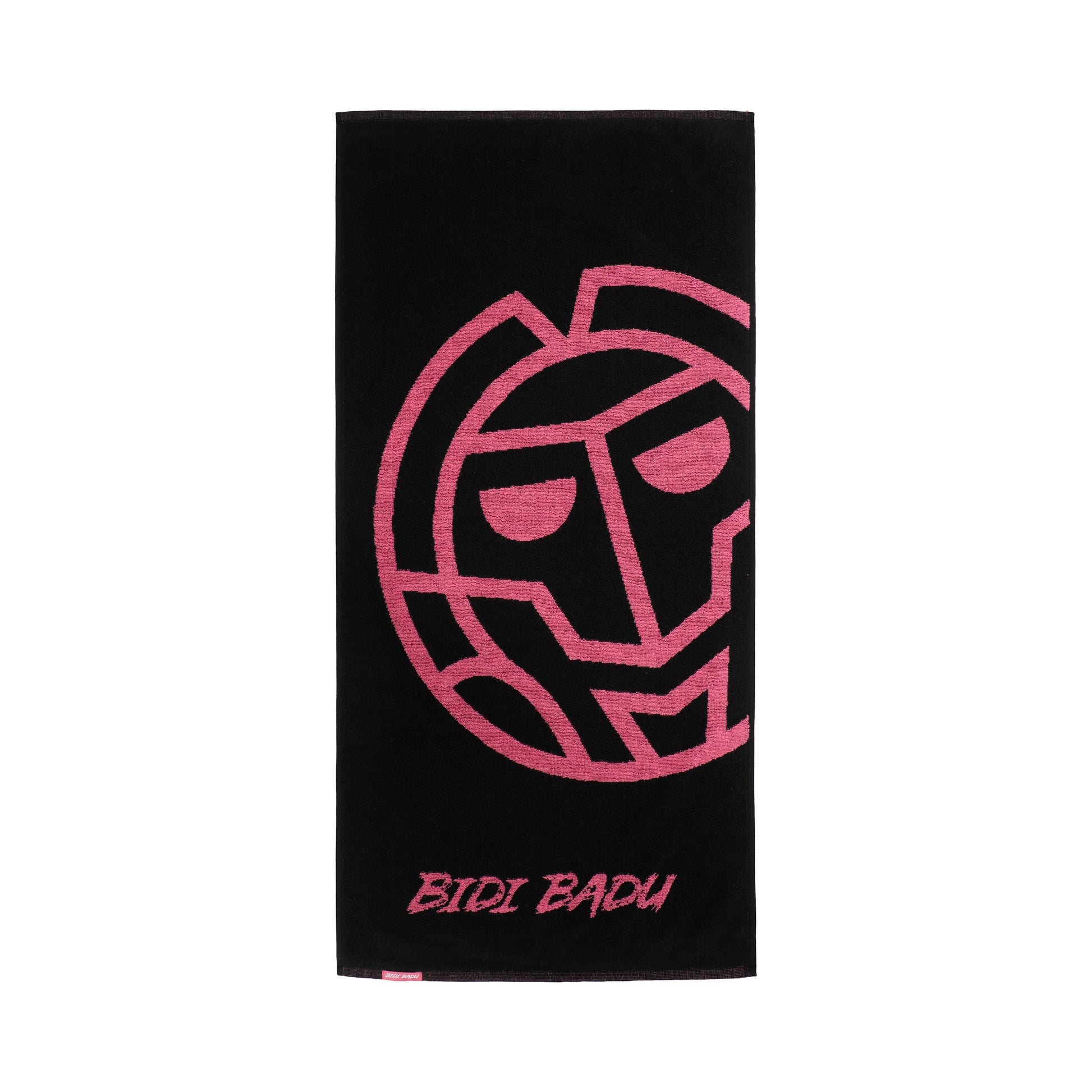 BIDI BADU Badehandtuch 50x100cm Towel -black,pink