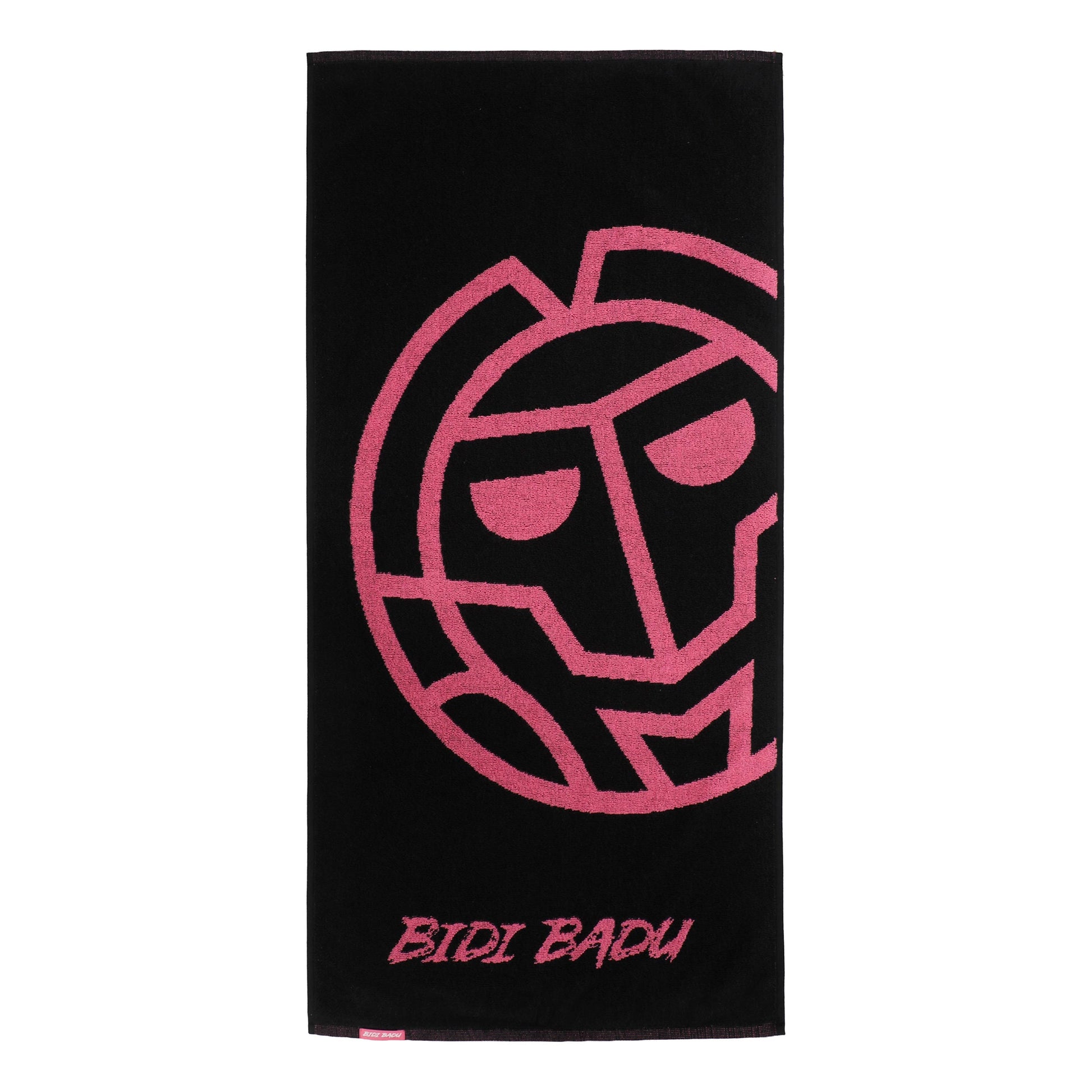 BIDI BADU Badehandtuch 70x140cm Towel -black,pink