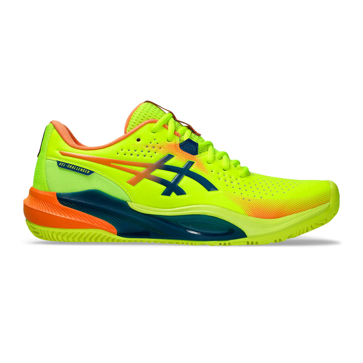 ASICS GEL-Challenger 15 L.E. Padel shoe Men - neon yellow, dark blue