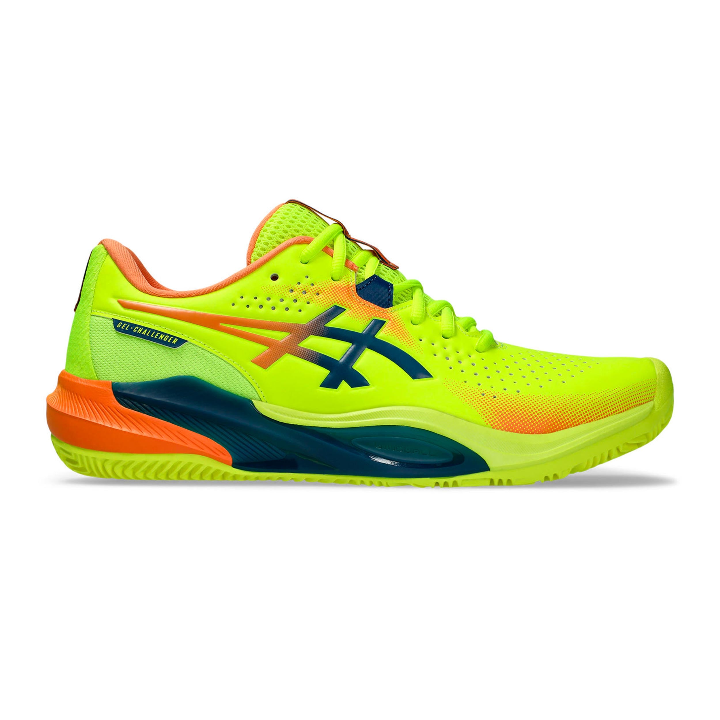 ASICS GEL-Challenger 15 L.E. Padel shoe Men - neon yellow, dark blue