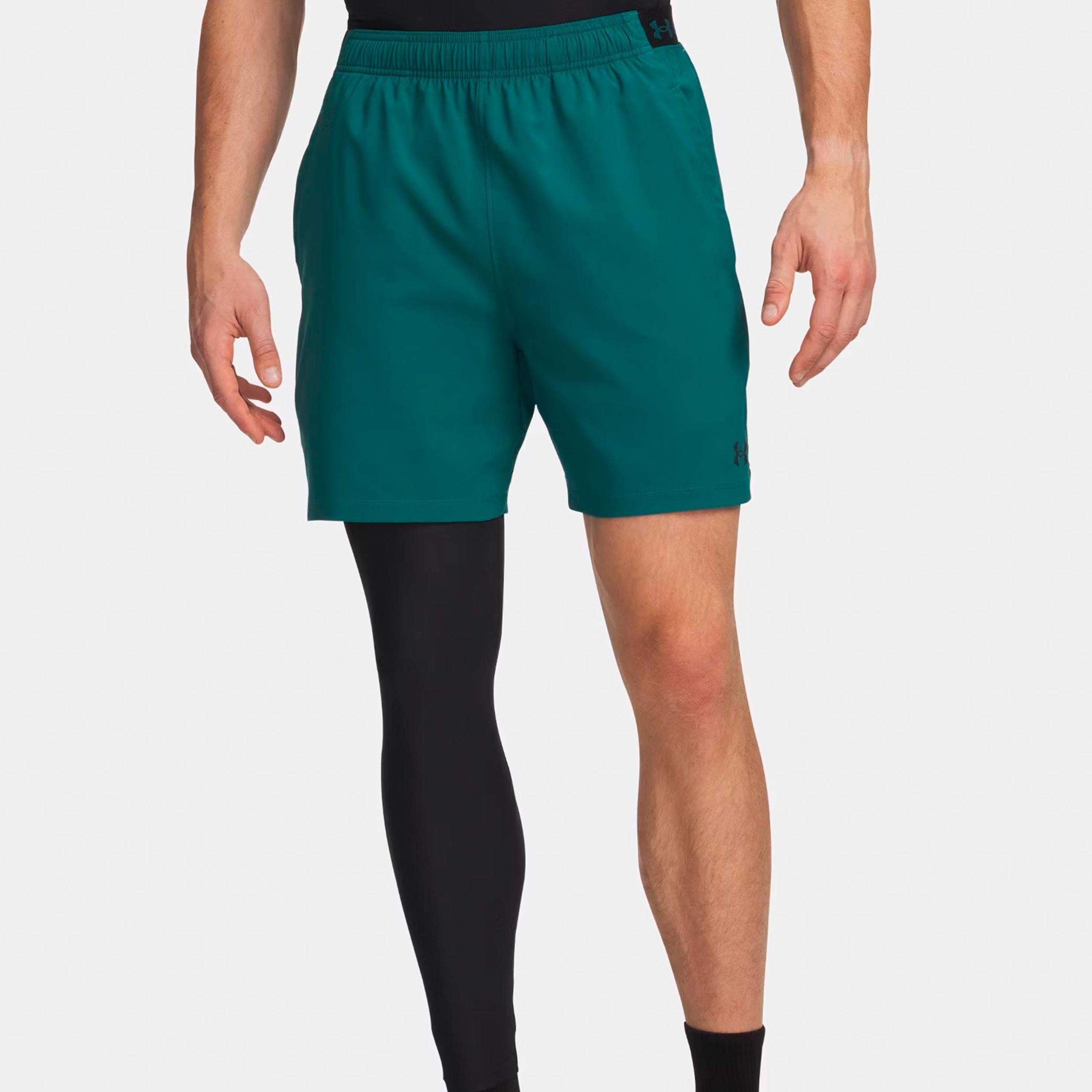 Under Armour Vanish Woven 2.0 6in Shorts Men-green, black