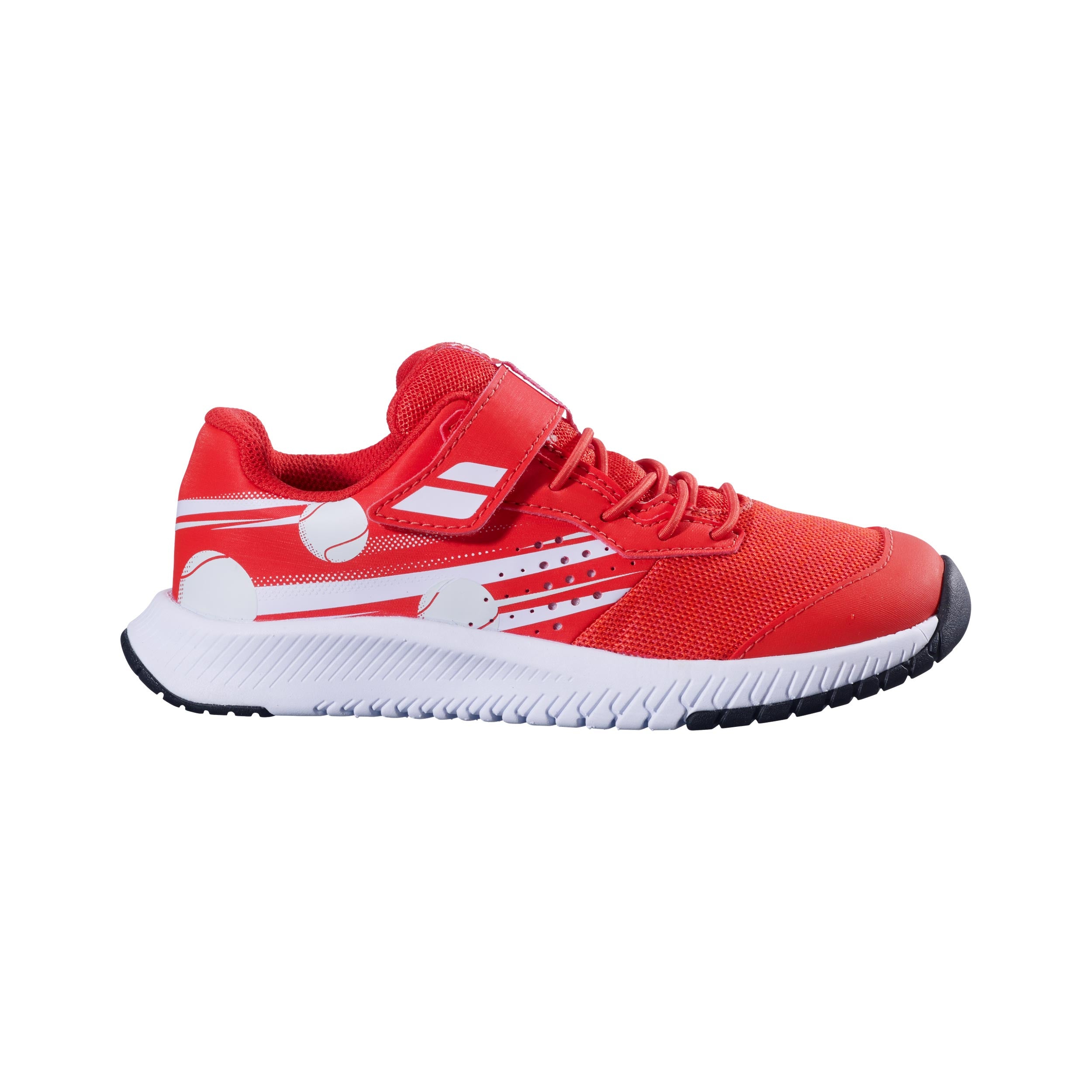 Babolat PULSION AC All court shoe Kids-red, white