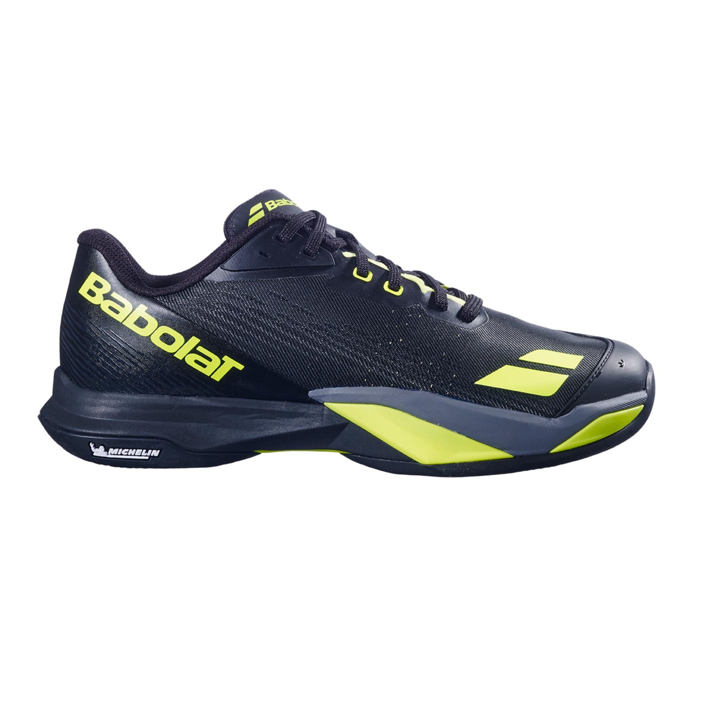 Babolat Jet Mach 4 Clay court shoe Men - black, neon yellow
