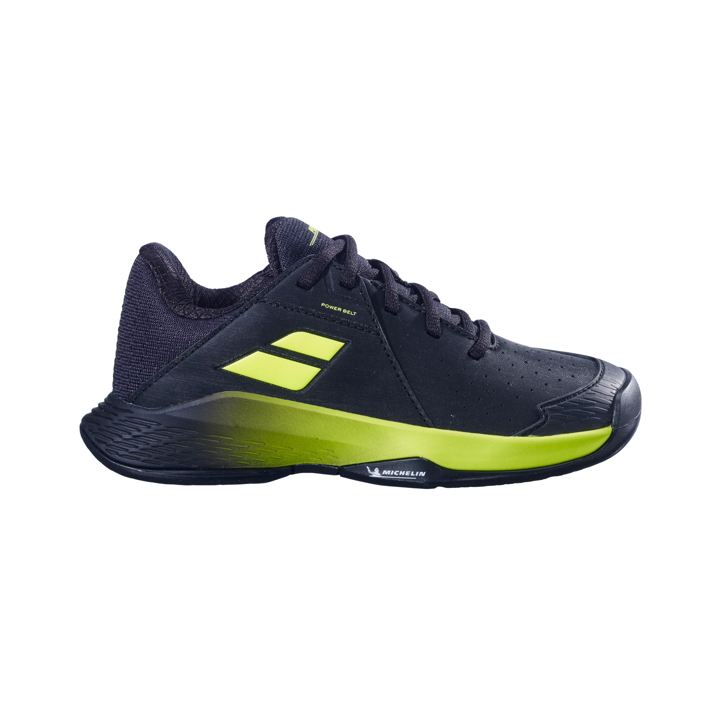 Babolat Propulse 3 All court shoe Kids - black, neon yellow