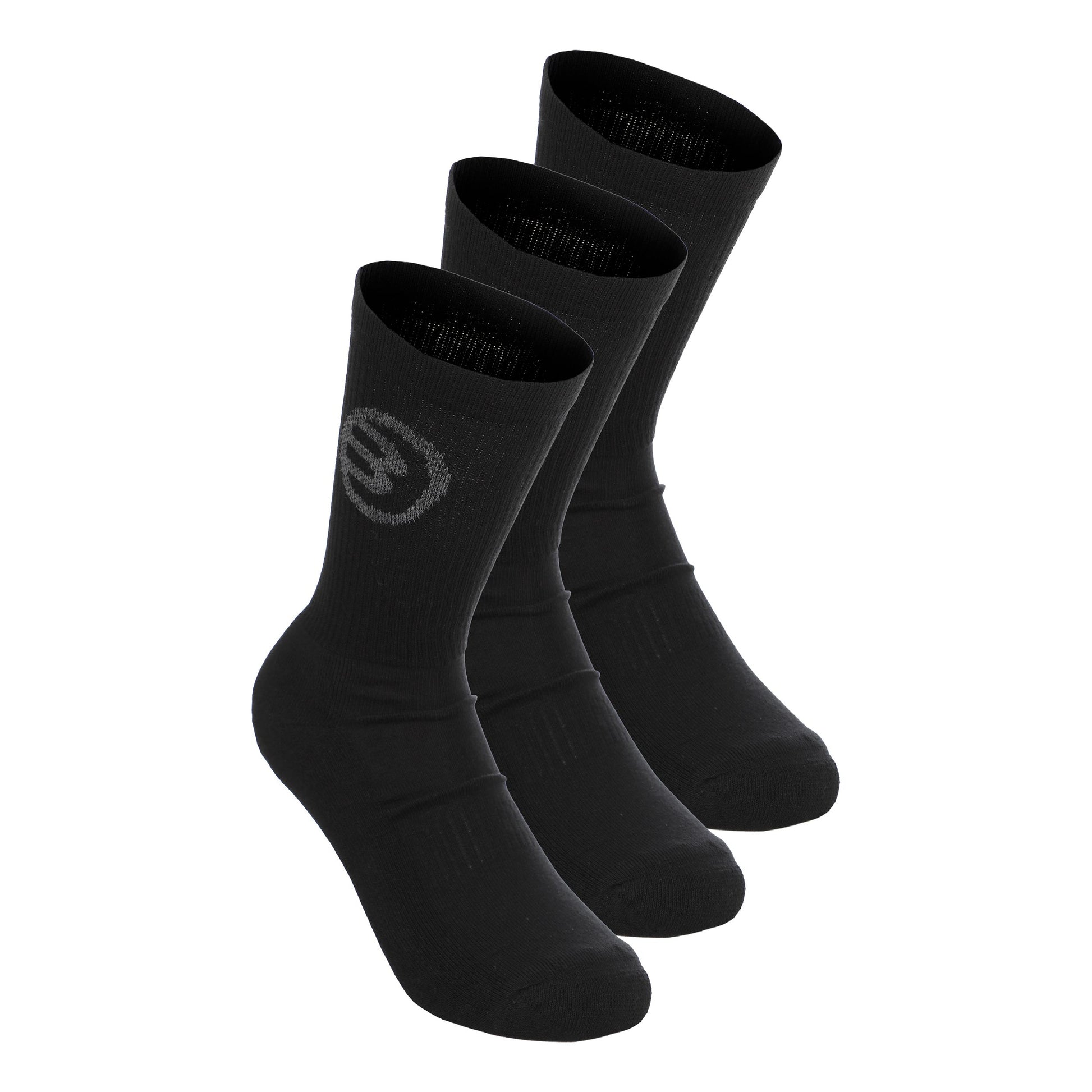 Bullpadel BP262 (PACK DE 3) Sports Socks Unisex - black