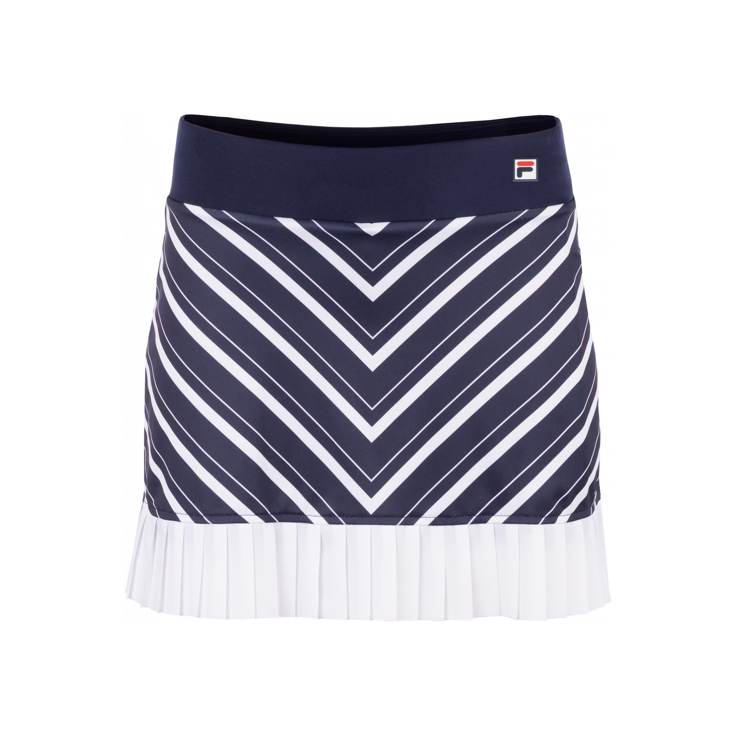 Fila Liyana Skirt Women-white, dark blue