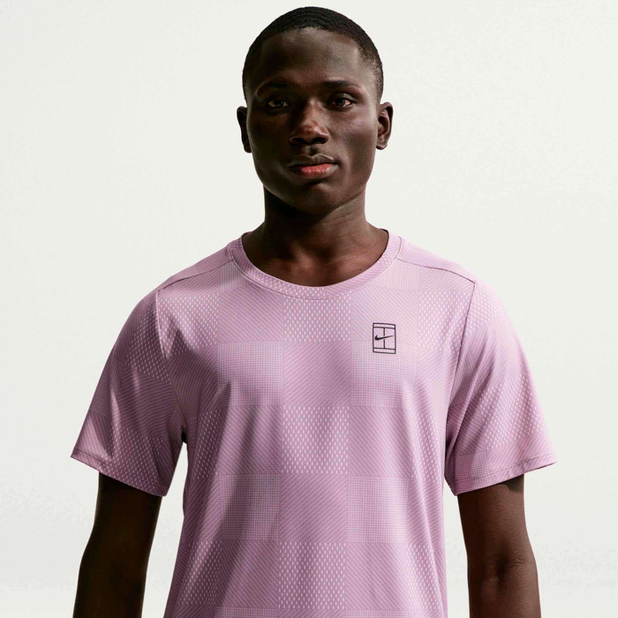 Nike Court Dri-Fit Advantage T-Shirt Men - mauve