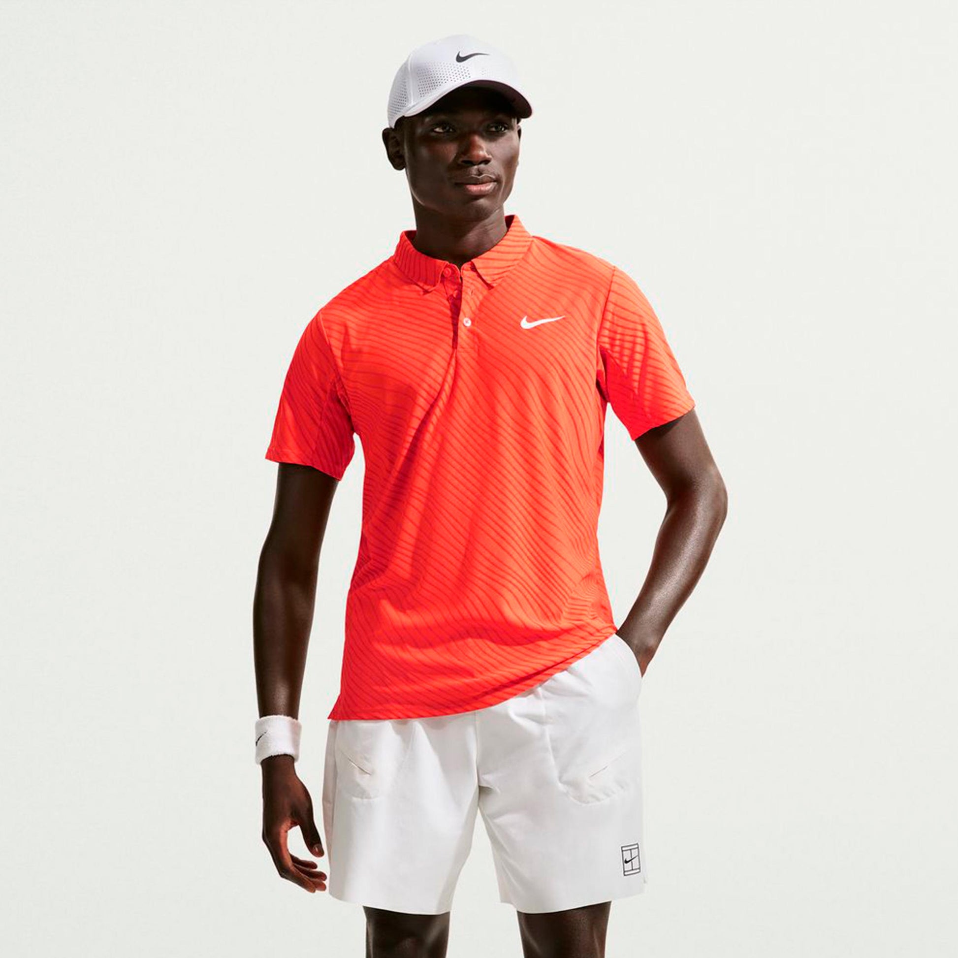 Nike Court Dri-Fit Advantage Slam Polo Men-orange