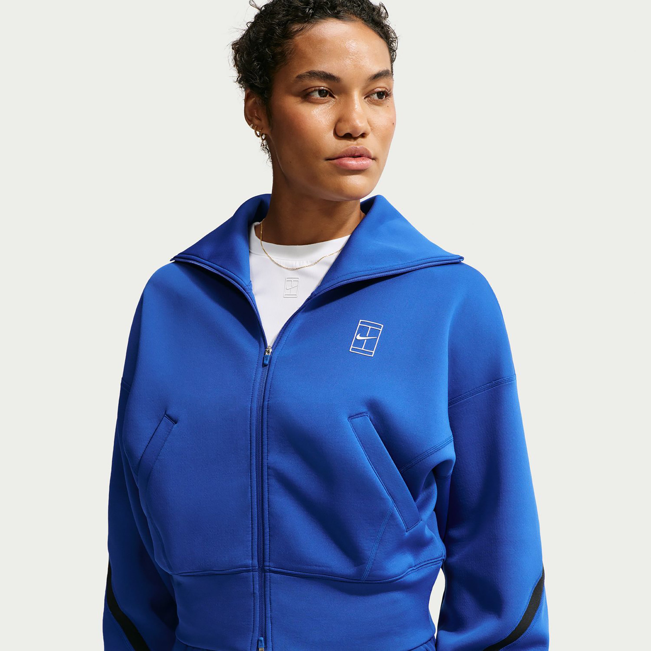 Nike Court Dri-Fit Advantage  Training jacket Women - blue