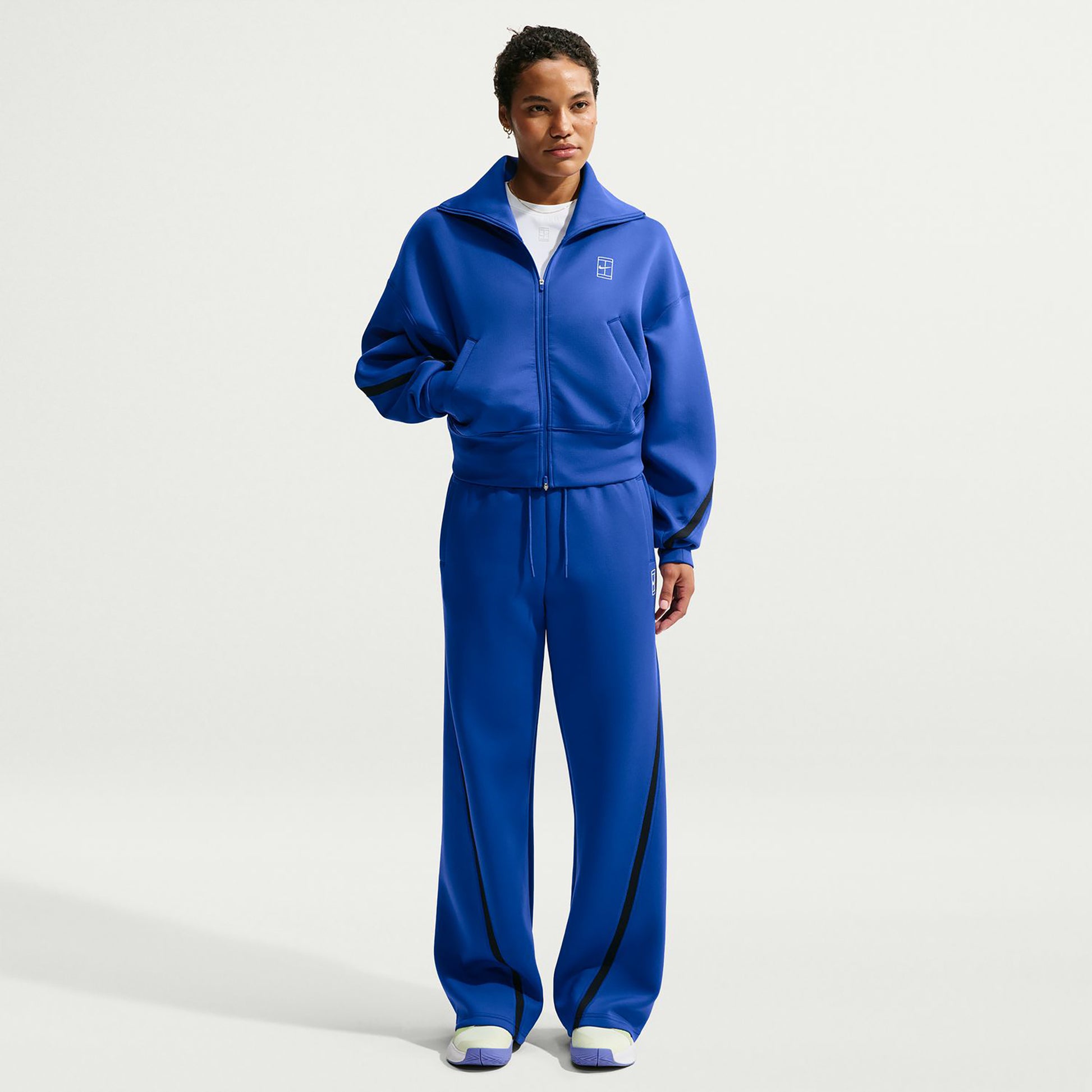 Nike Court Dri-Fit Advantage  Training jacket Women - blue