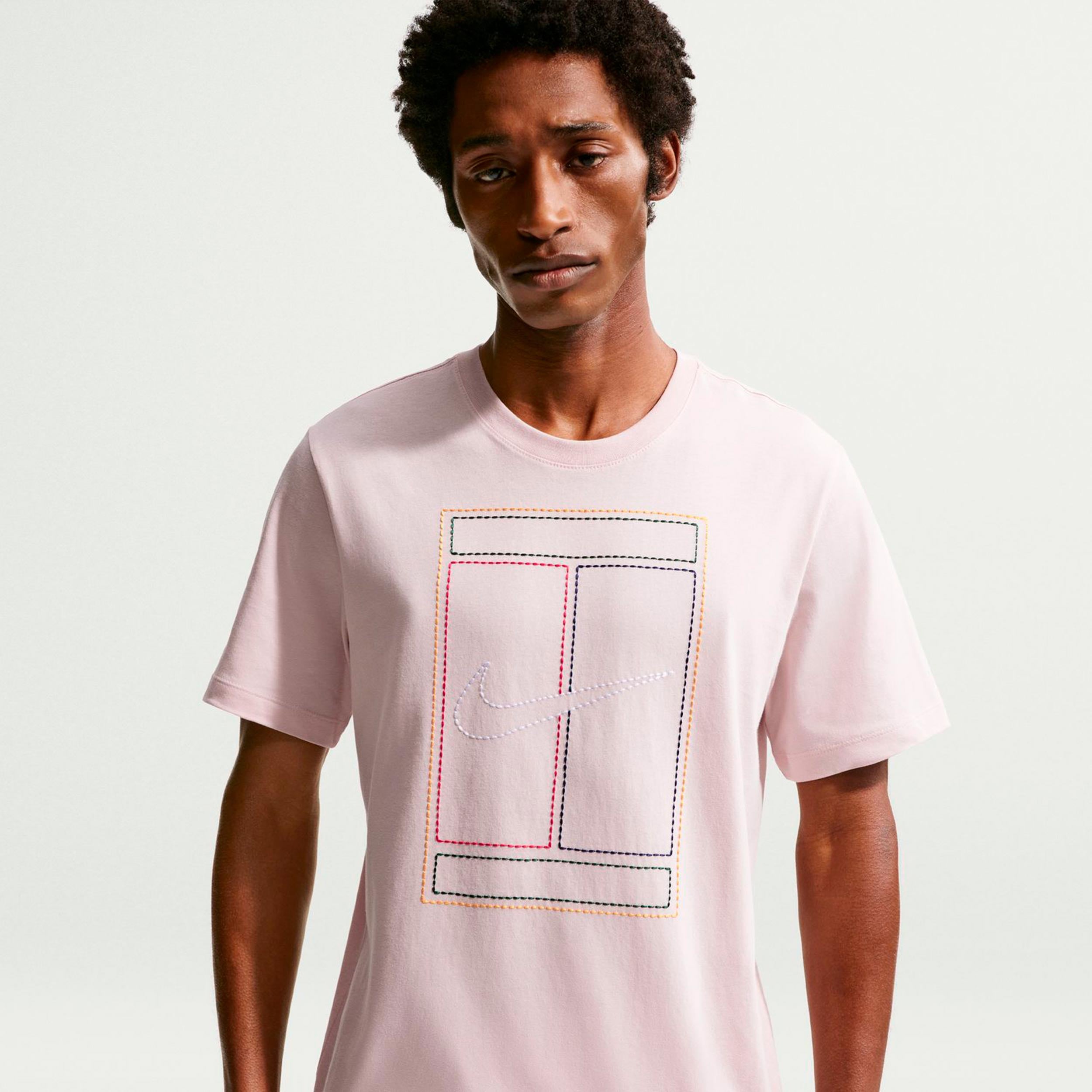 Nike Court Heritage T-Shirt Men - antique pink