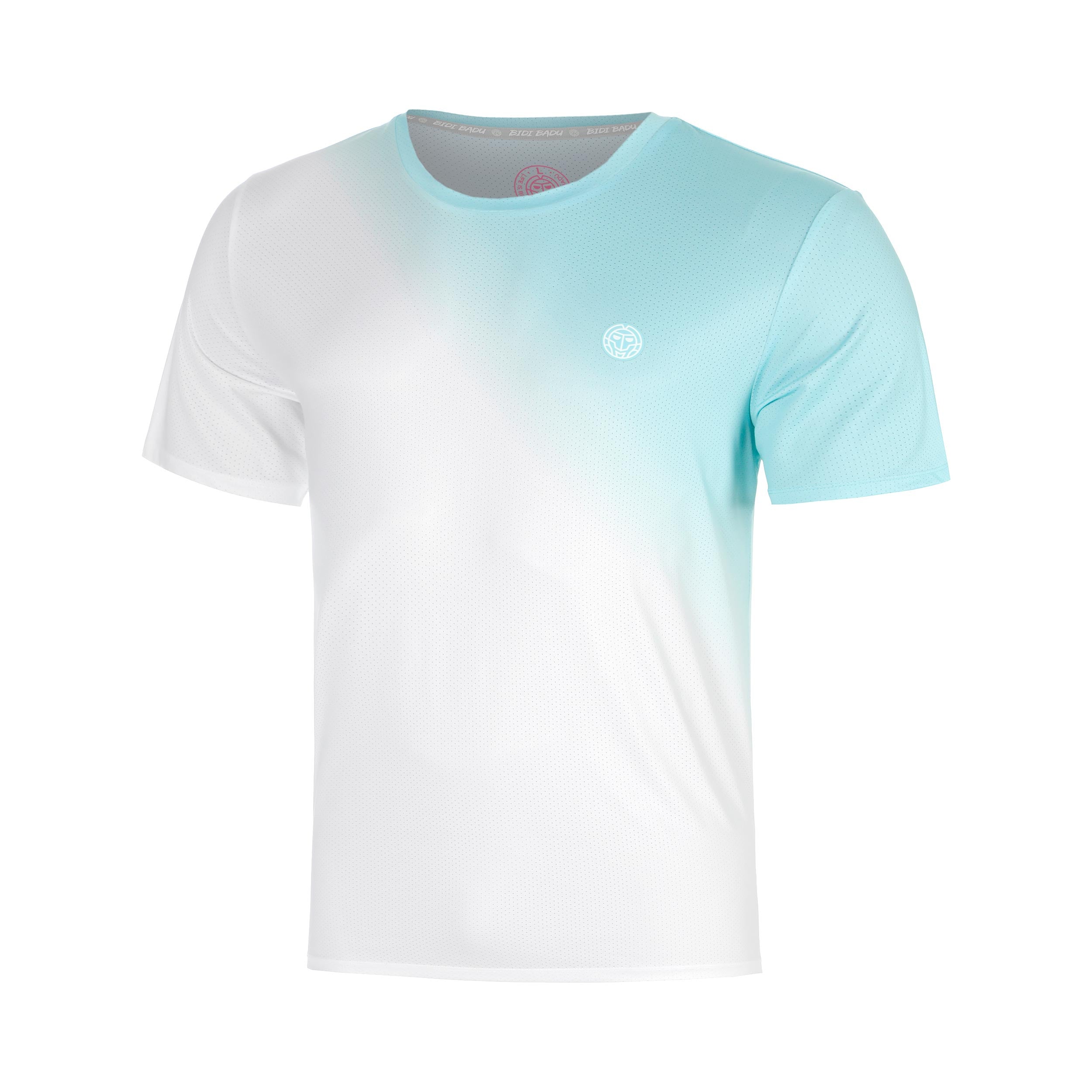 BIDI BADU Crew Fade T-Shirt Boys-turquoise, white