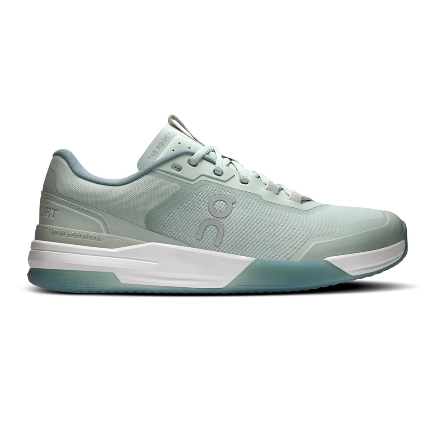 On THE ROGER ADV Pro Clay court shoe Men - mint, white