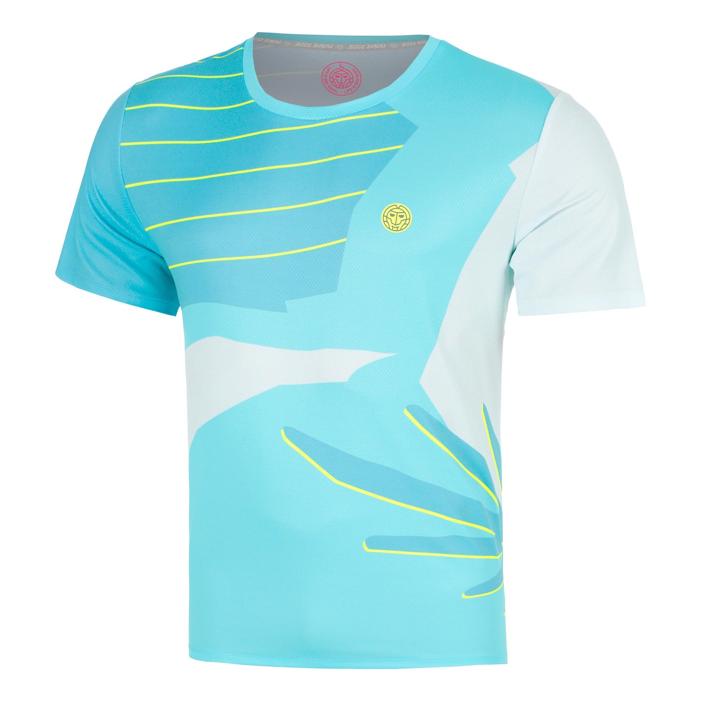 BIDI BADU Hey Laguna T-Shirt Men-turquoise, multicoloured