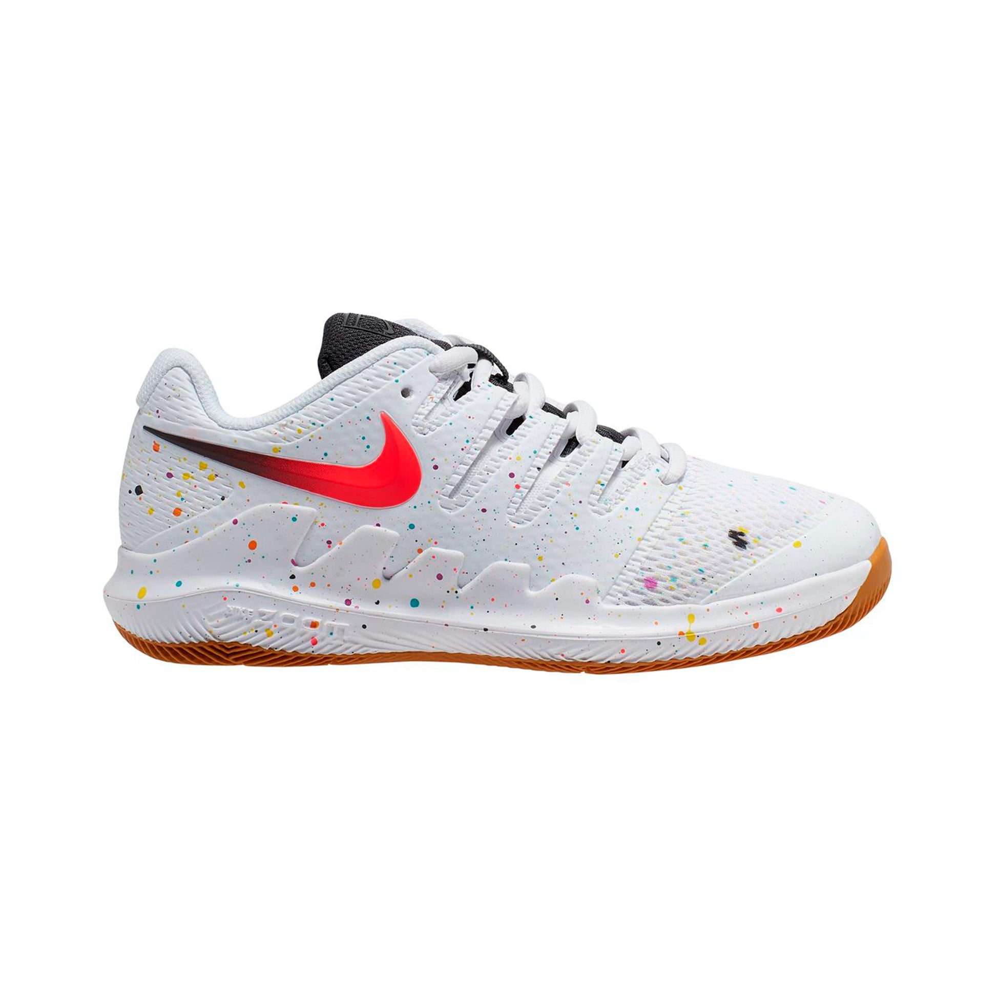 Nike Vapor X All court shoe Kids-white, red