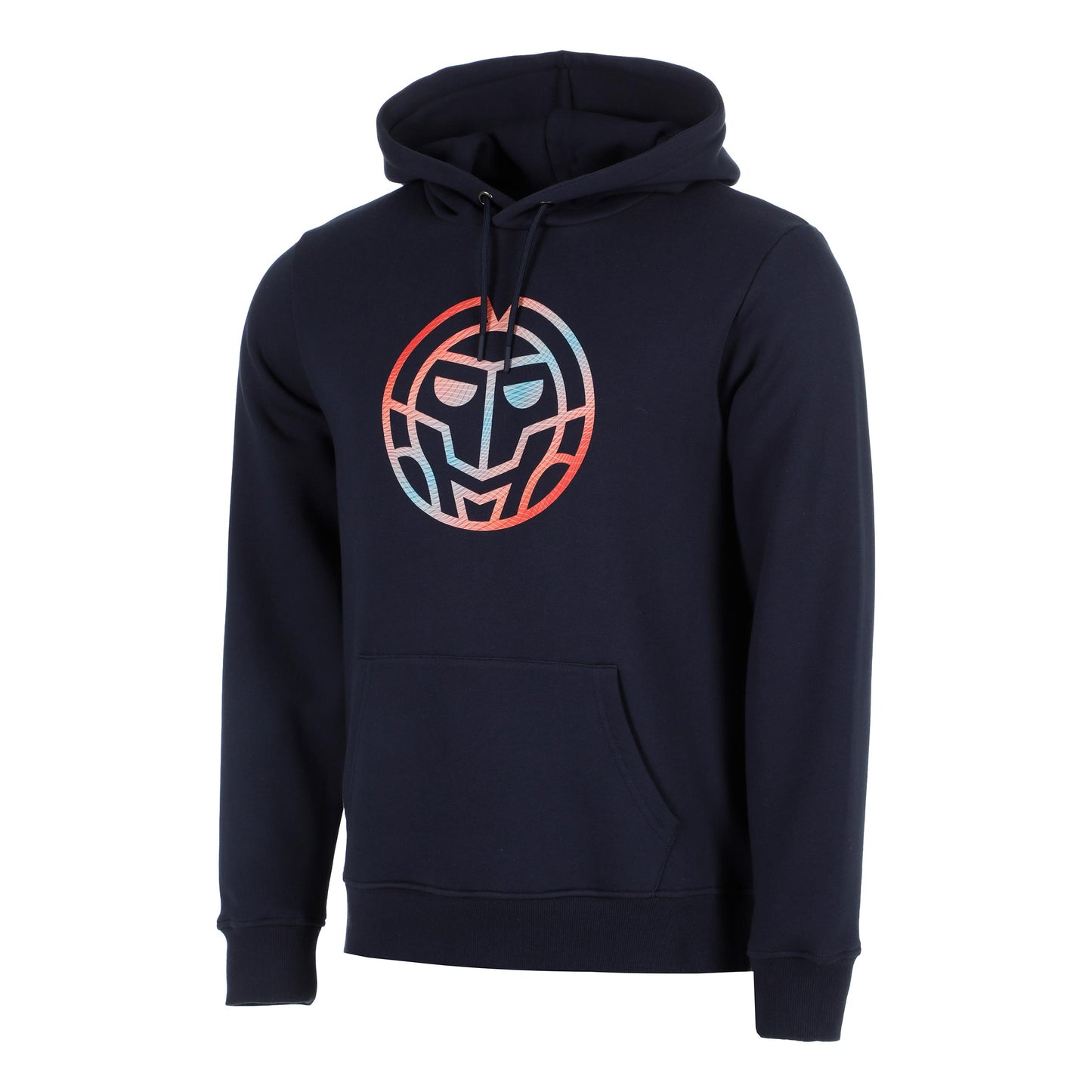 BIDI BADU Out of Control Logo Hoody Men-dark blue