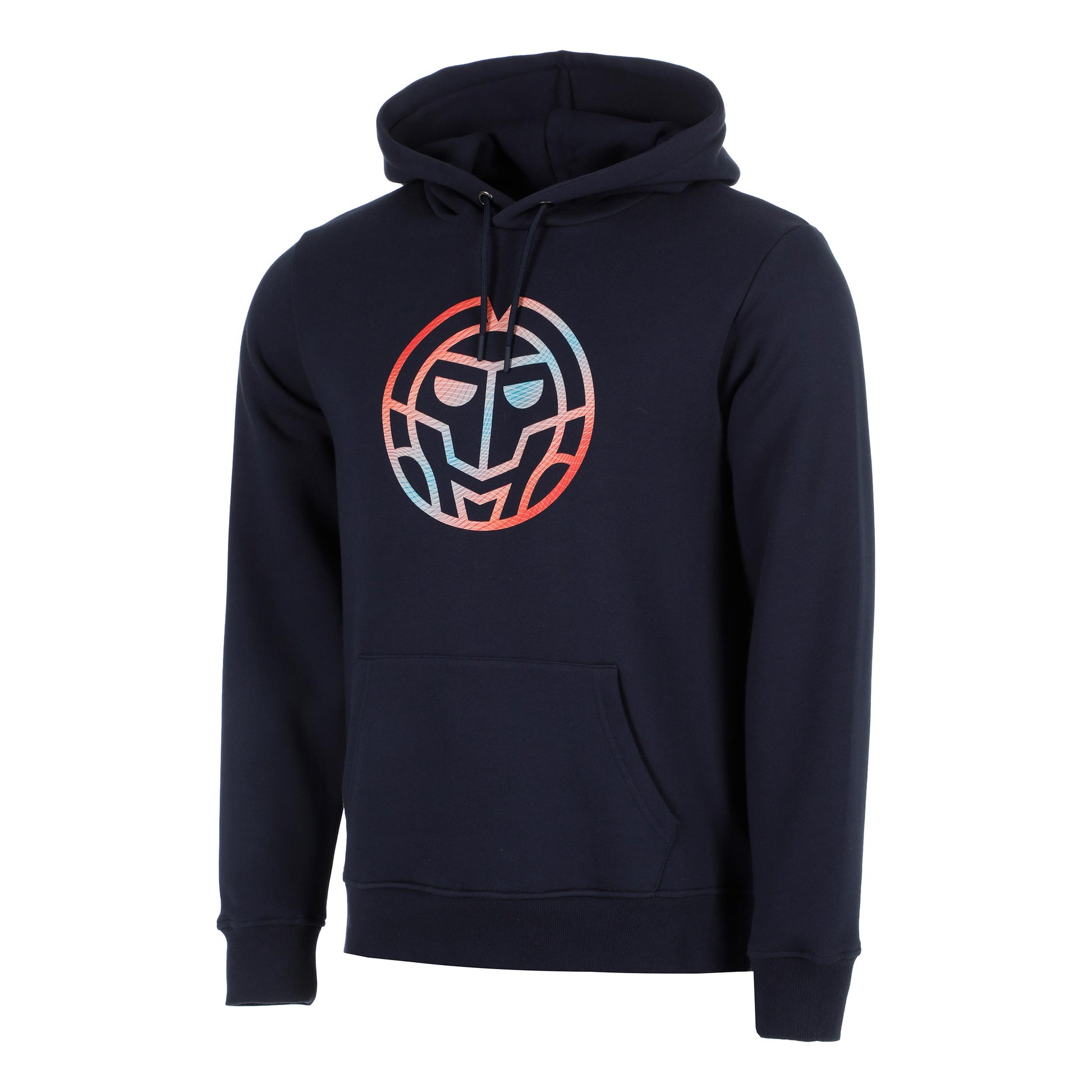 BIDI BADU Out of Control Logo Hoody Men-dark blue