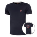 Out of Control  Backprint Logo T-Shirt Men-dark blue