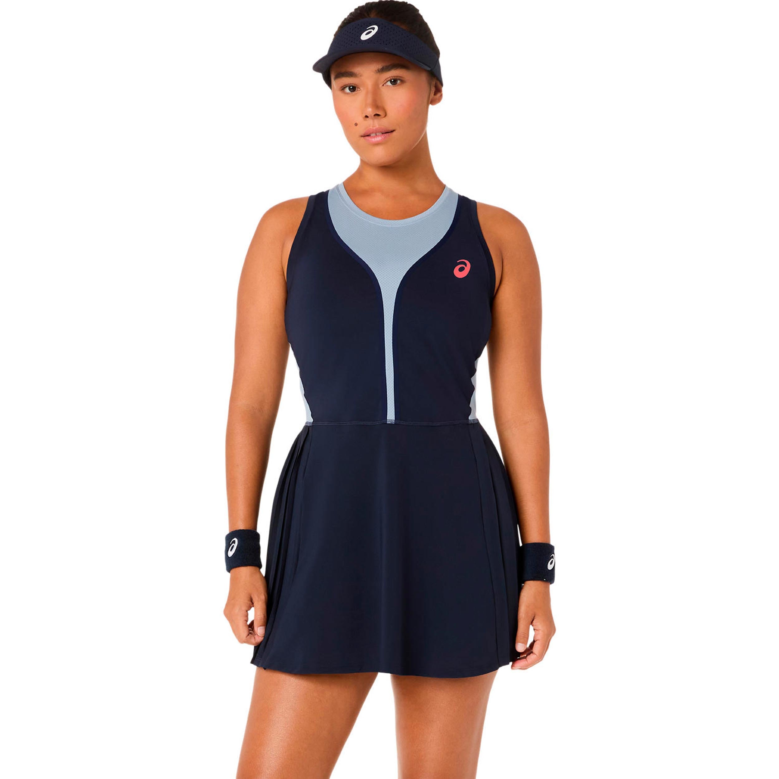 ASICS Match Pleat  Dress Women-dark blue