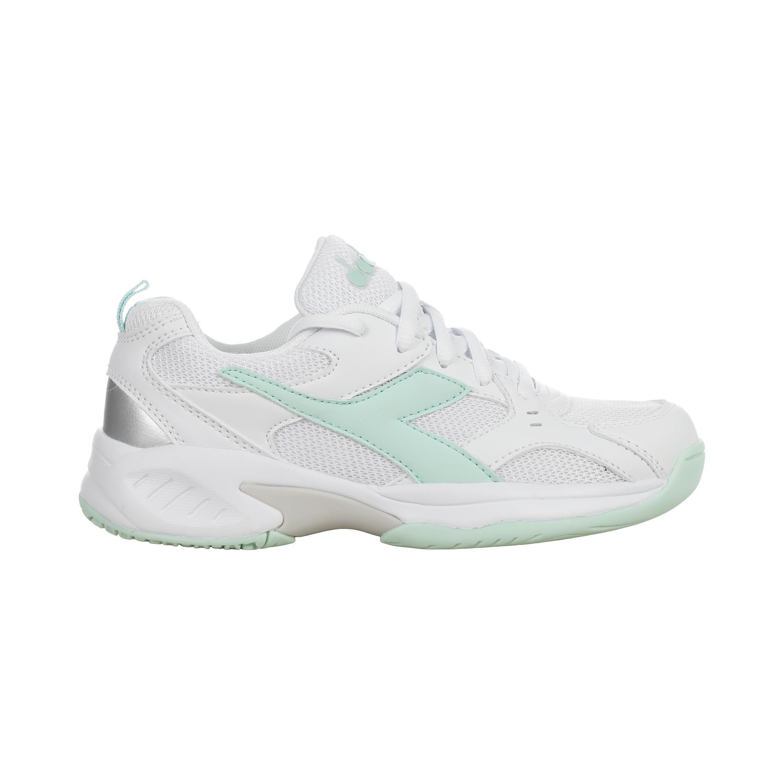 Diadora S. Challenge 6 All court shoe Kids-white, green