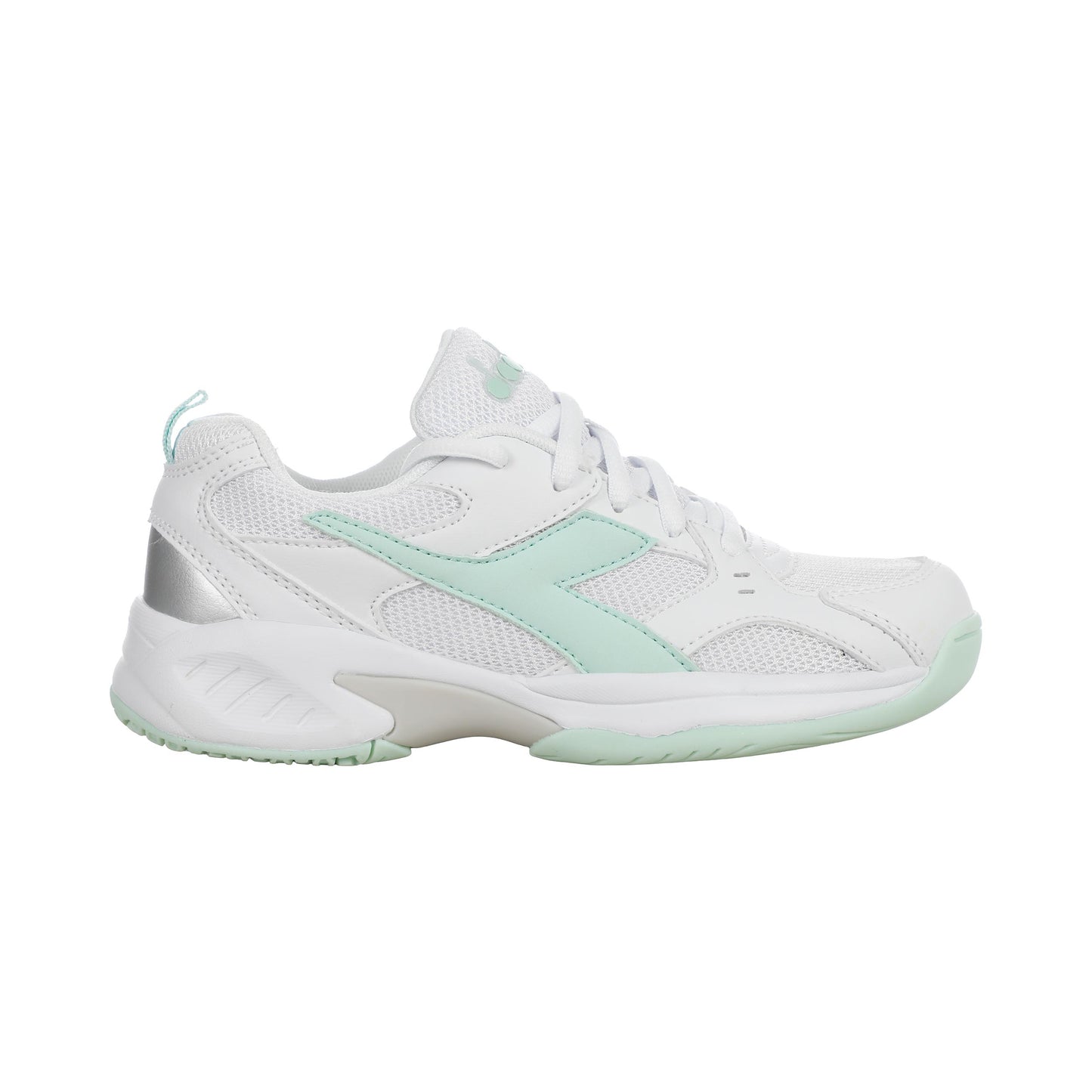 Diadora S. Challenge 6 All court shoe Kids-white, green