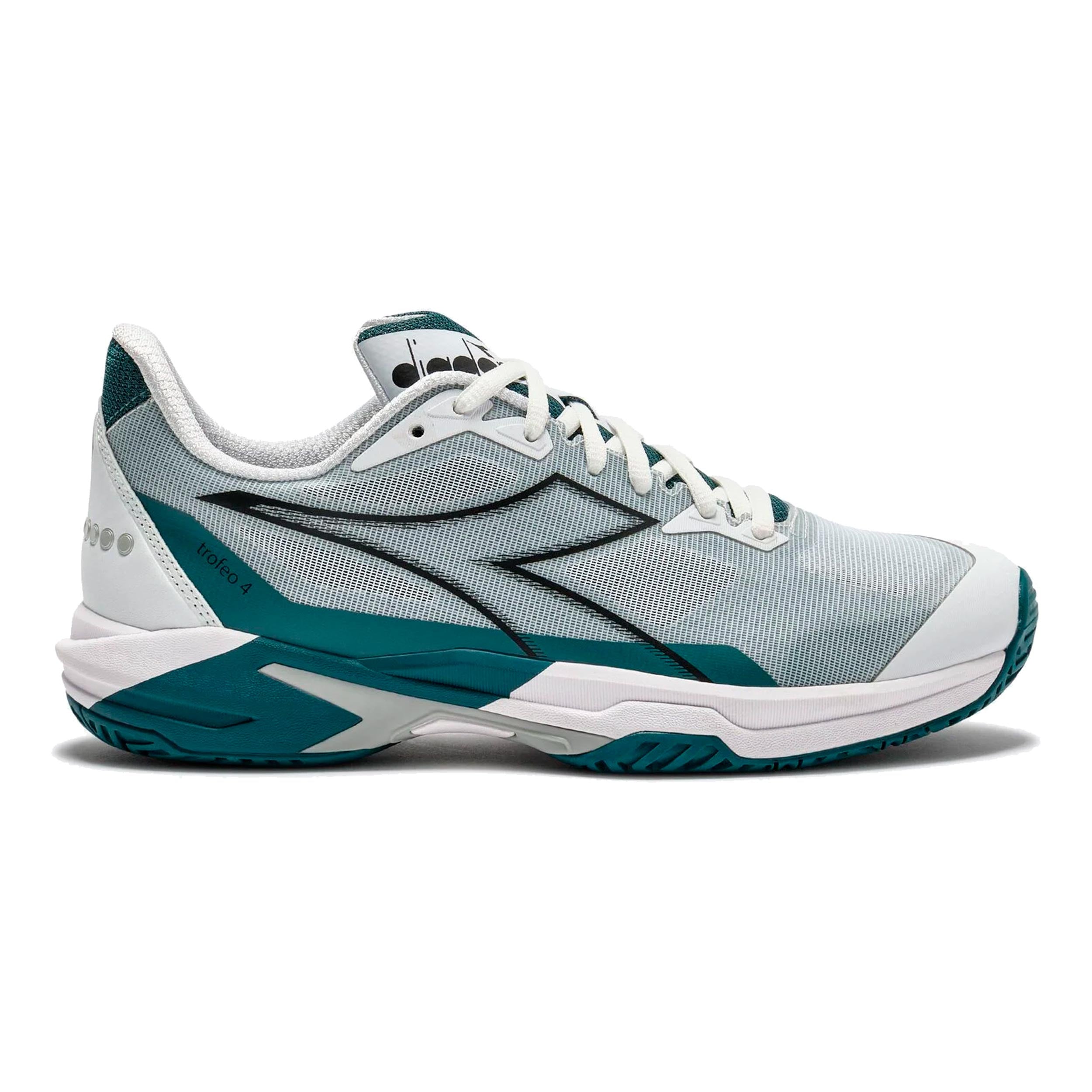 Diadora Trofeo 4 All court shoe Men-white, black