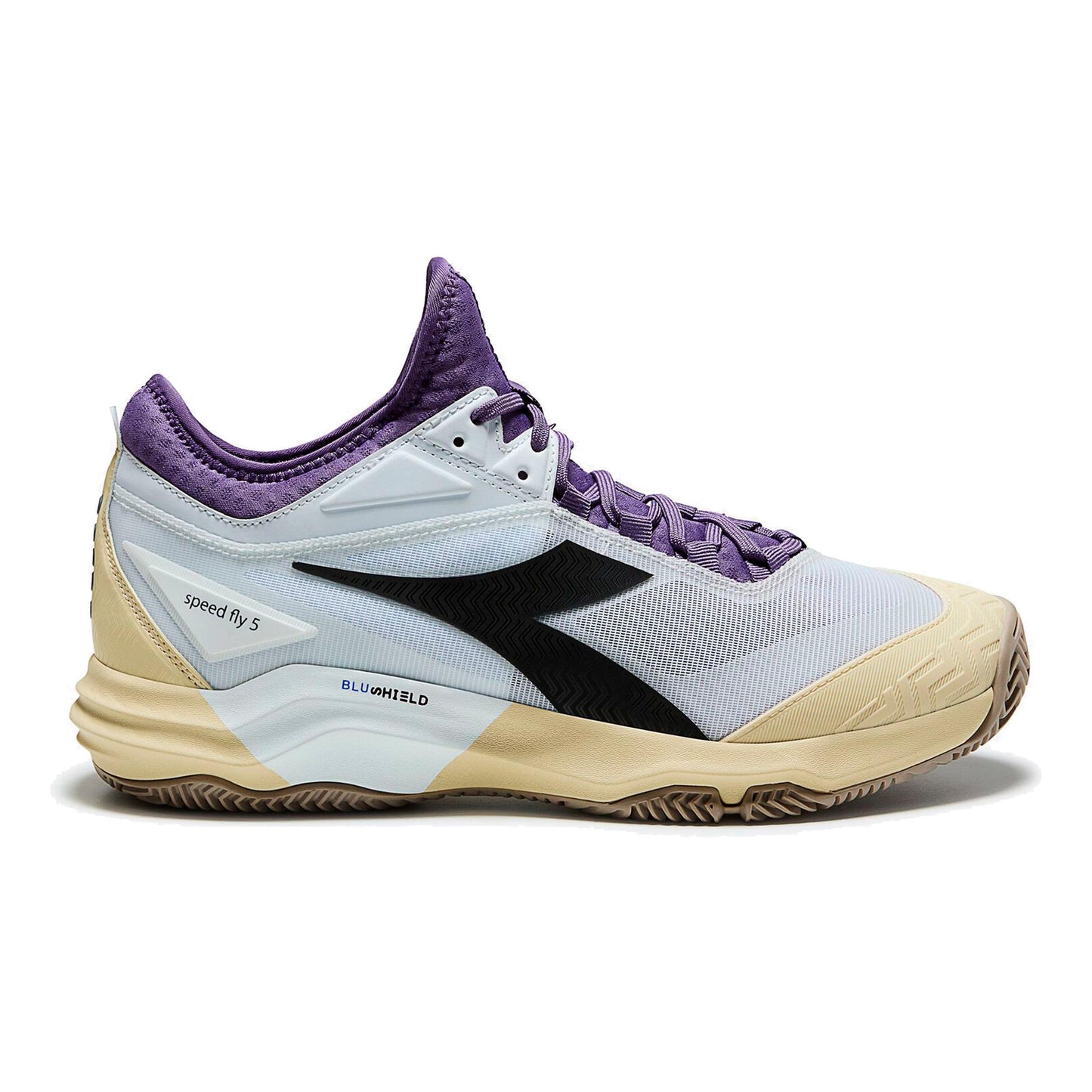 Diadora Speed Blushield Fly 5 Clay court shoe Men - mustard, black