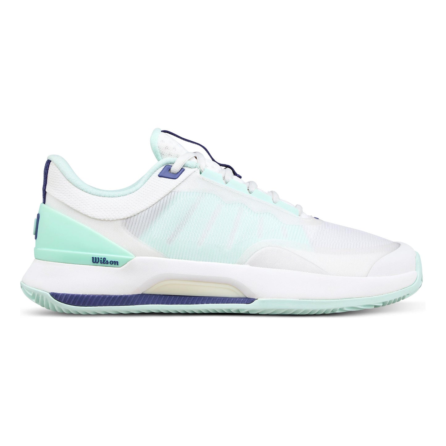 Wilson Intrigue Tour Clay court shoe Women-white, turquoise