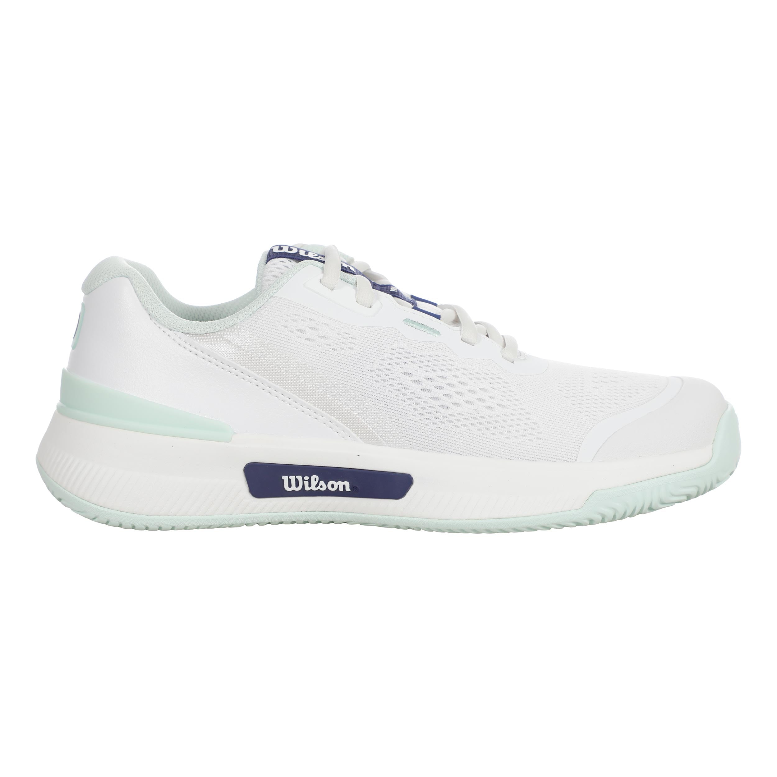 Wilson Intrigue Pro All court shoe Women-white, turquoise