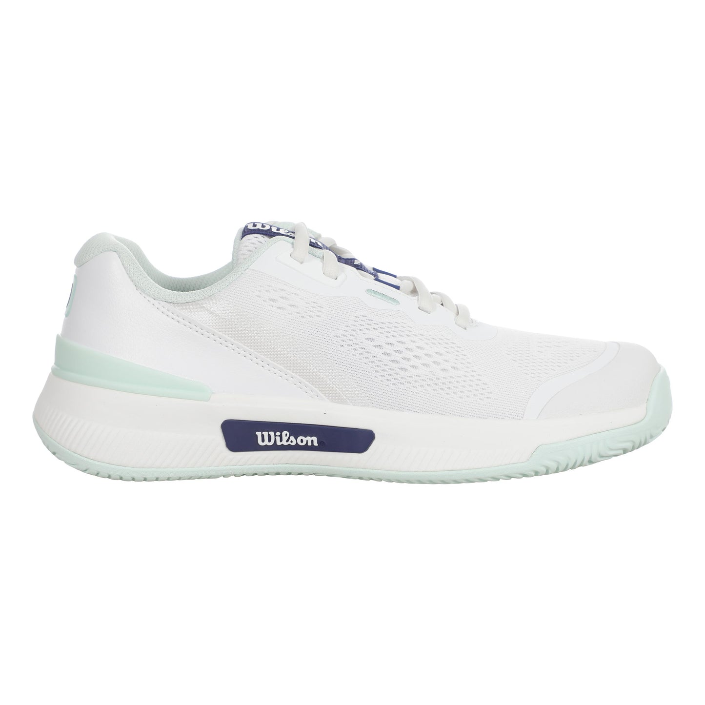 Wilson Intrigue Pro All court shoe Women-white, turquoise