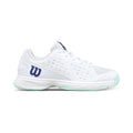 Rush Pro Jr All court shoe Kids-white, turquoise